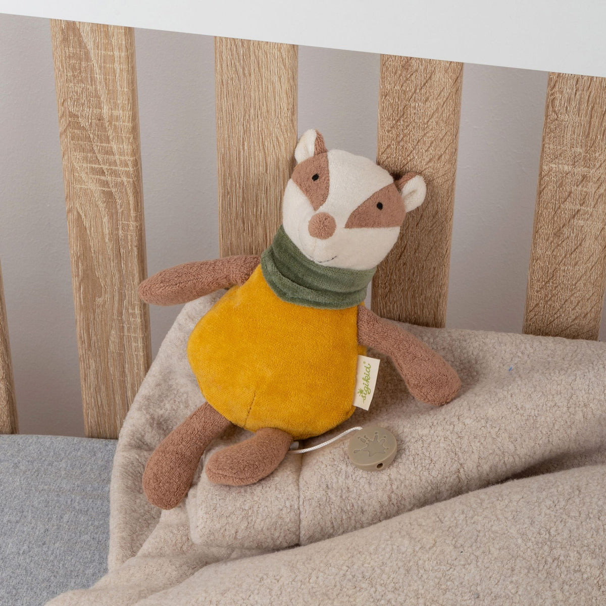 Sigikid Organic Badger Musical Toy | Playroom Avenue