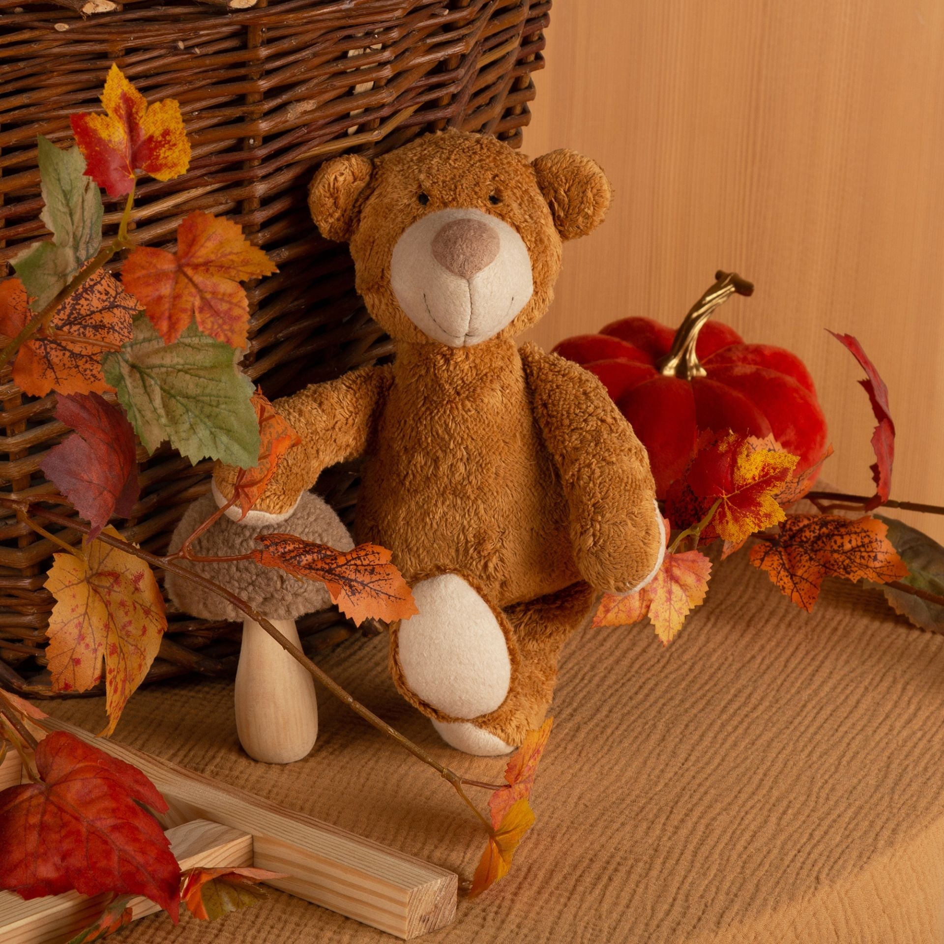 Sigikid Organic Bear Cuddle Toy - Playroom Avenue