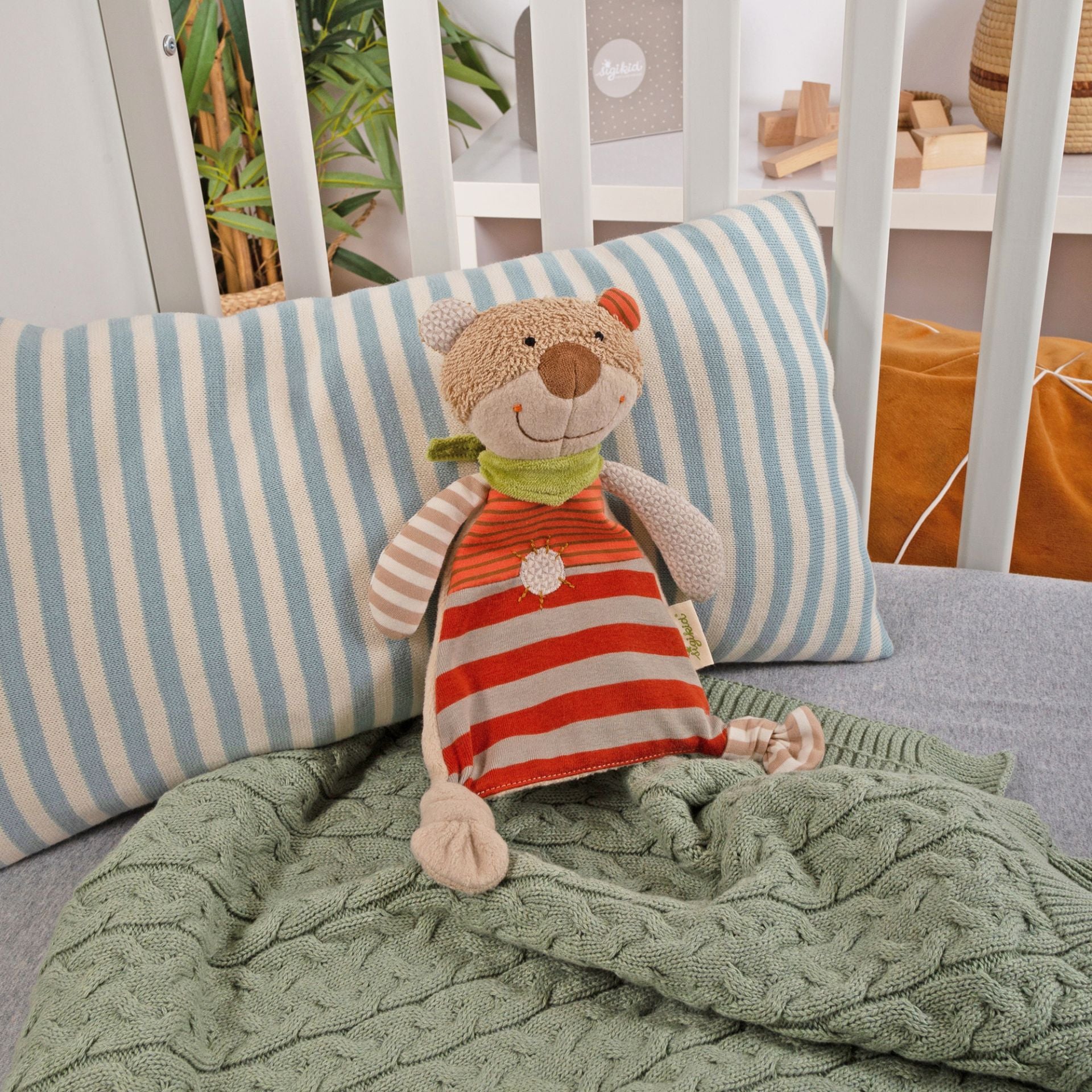 Sigikid Organic Bear Blankie | Playroom Avenue