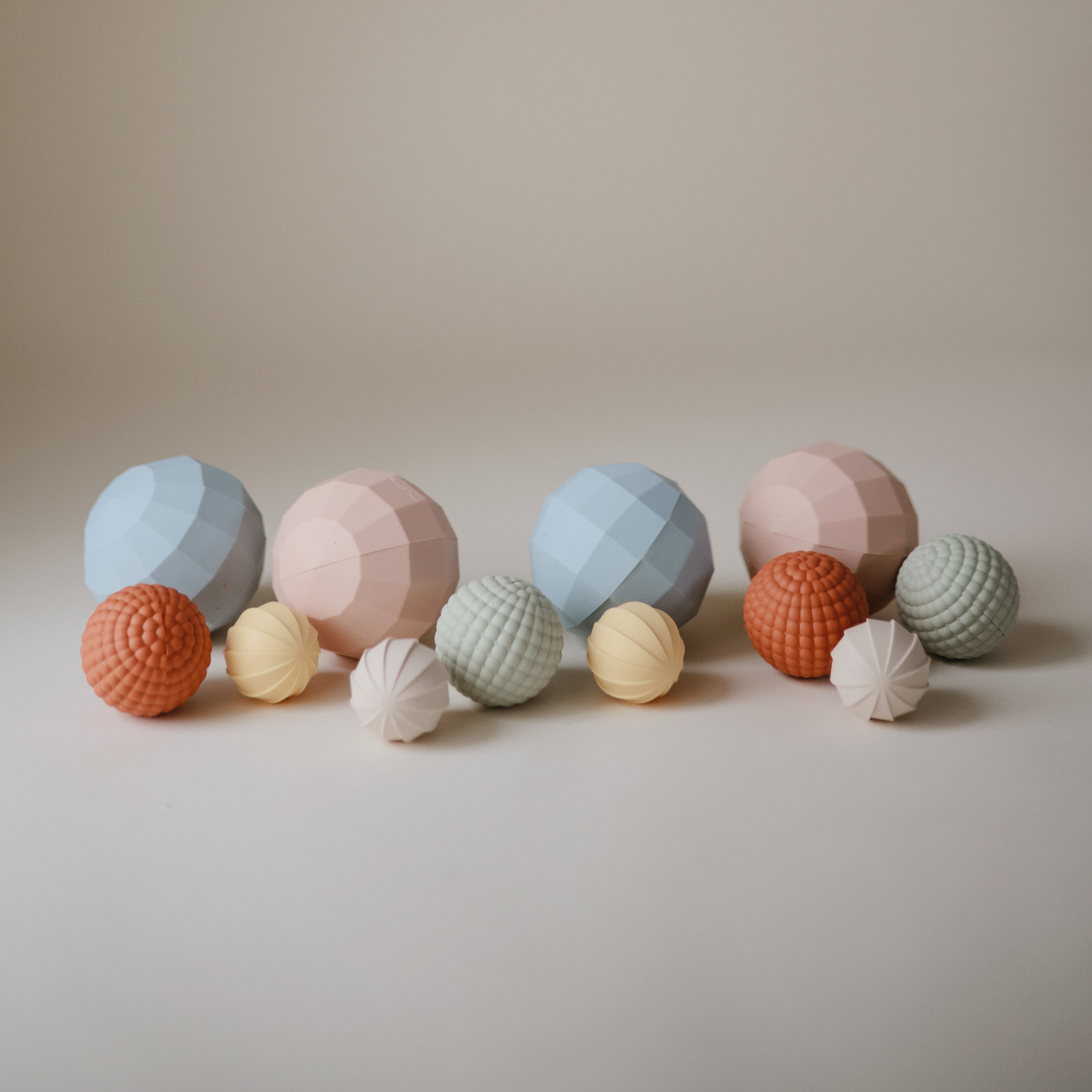 Mushie Nesting Spheres Sensory Toy | Playroom Avenue
