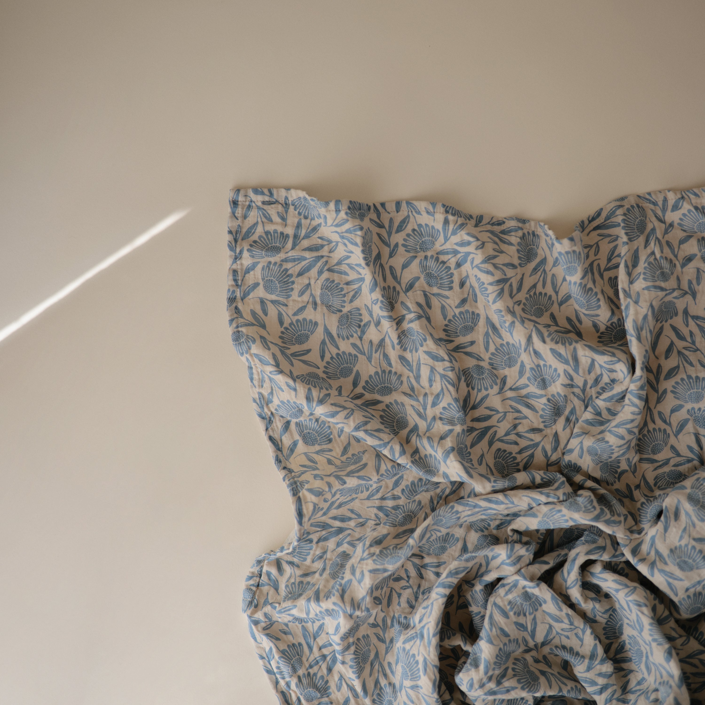 Mushie Organic Cotton Muslin Swaddle Blanket | Playroom Avenue