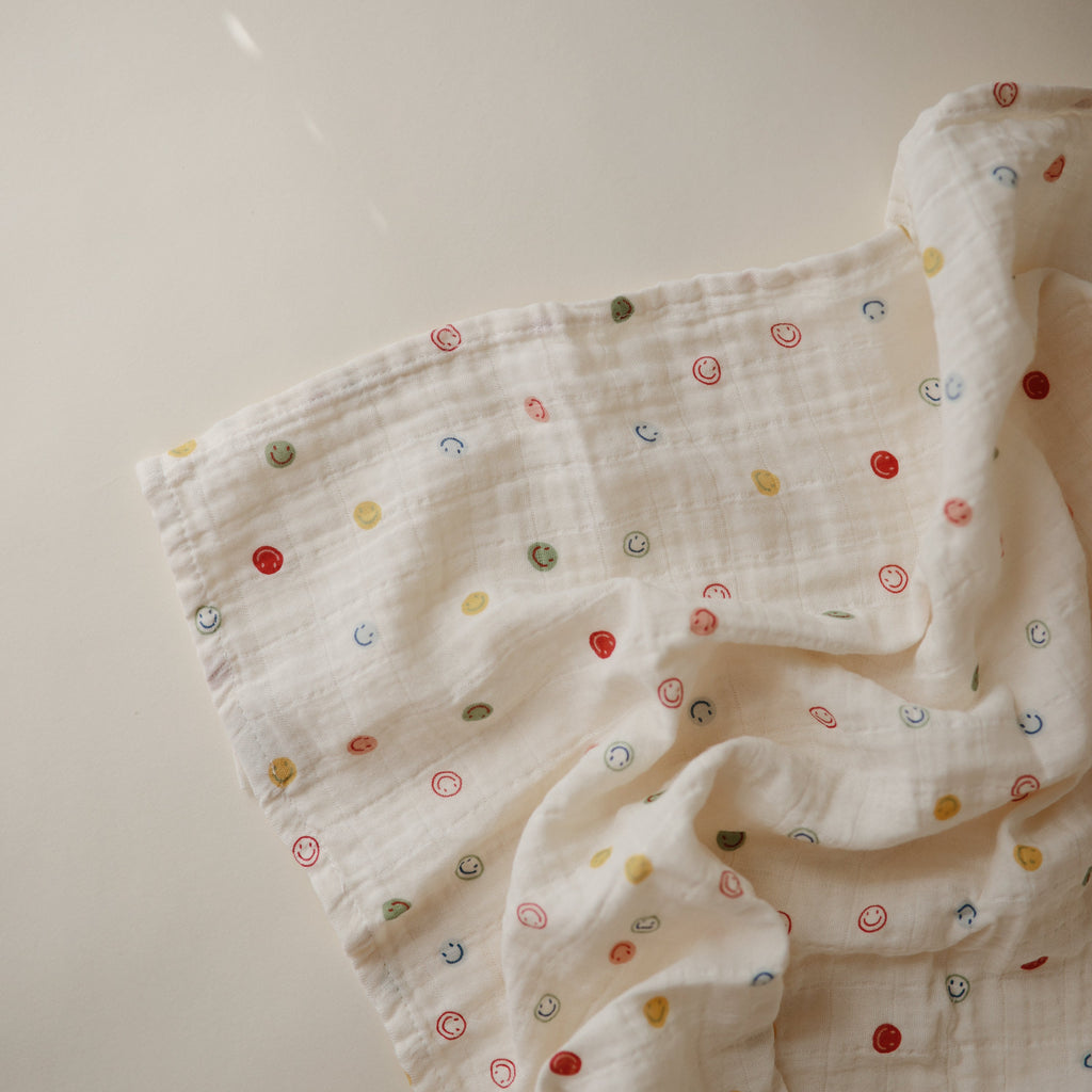 Mushie Organic Cotton Muslin Swaddle Blanket | Playroom Avenue