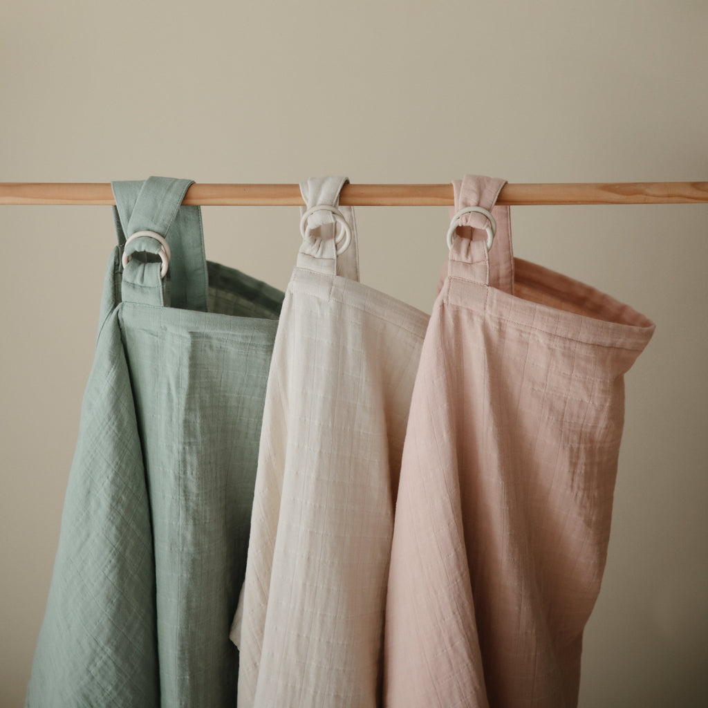 Mushie Muslin Nursing Cover | Playroom Avenue