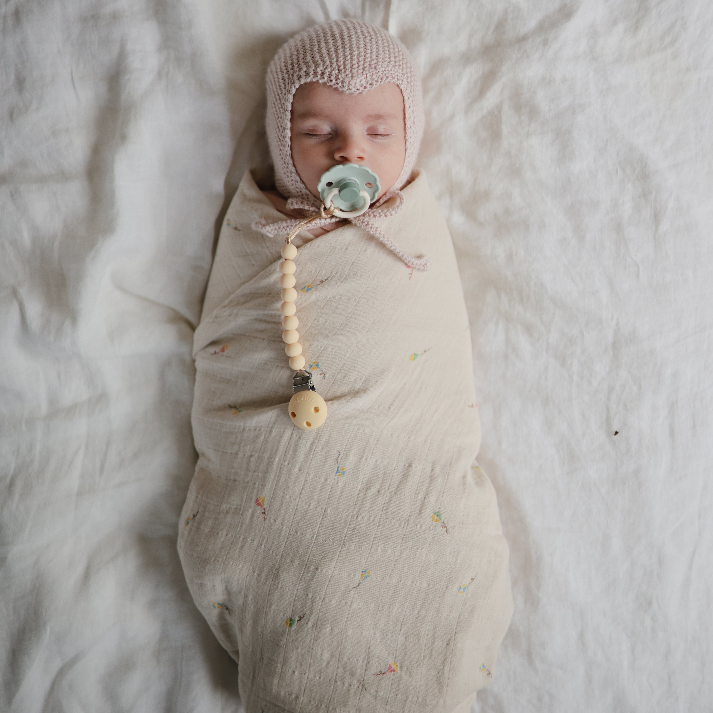 Mushie Organic Cotton Muslin Swaddle Blanket | Playroom Avenue