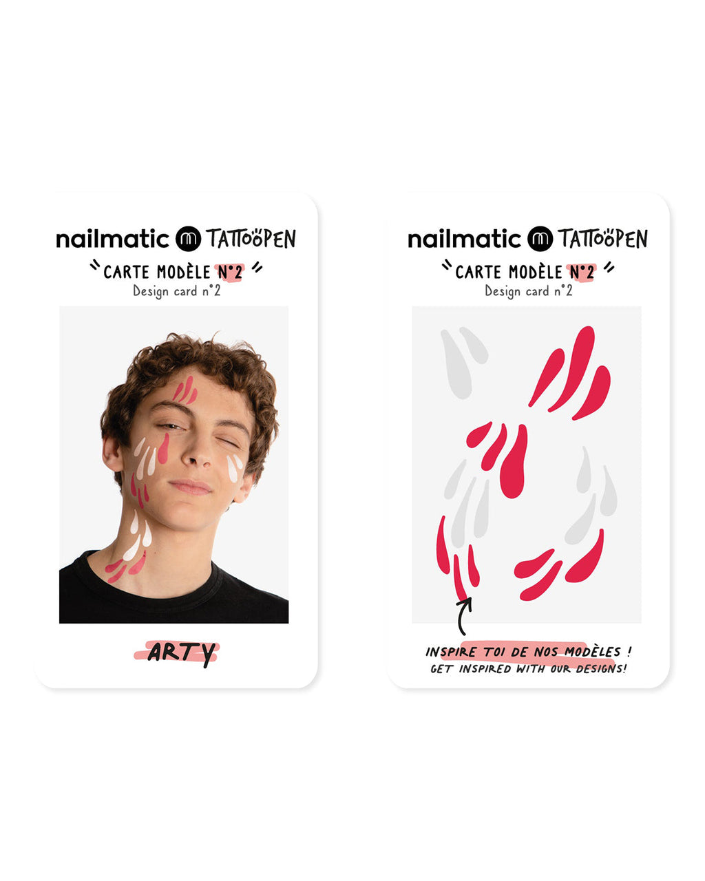 Nailmatic Tattoo Pen Set for Kids ARTY | Playroom Avenue