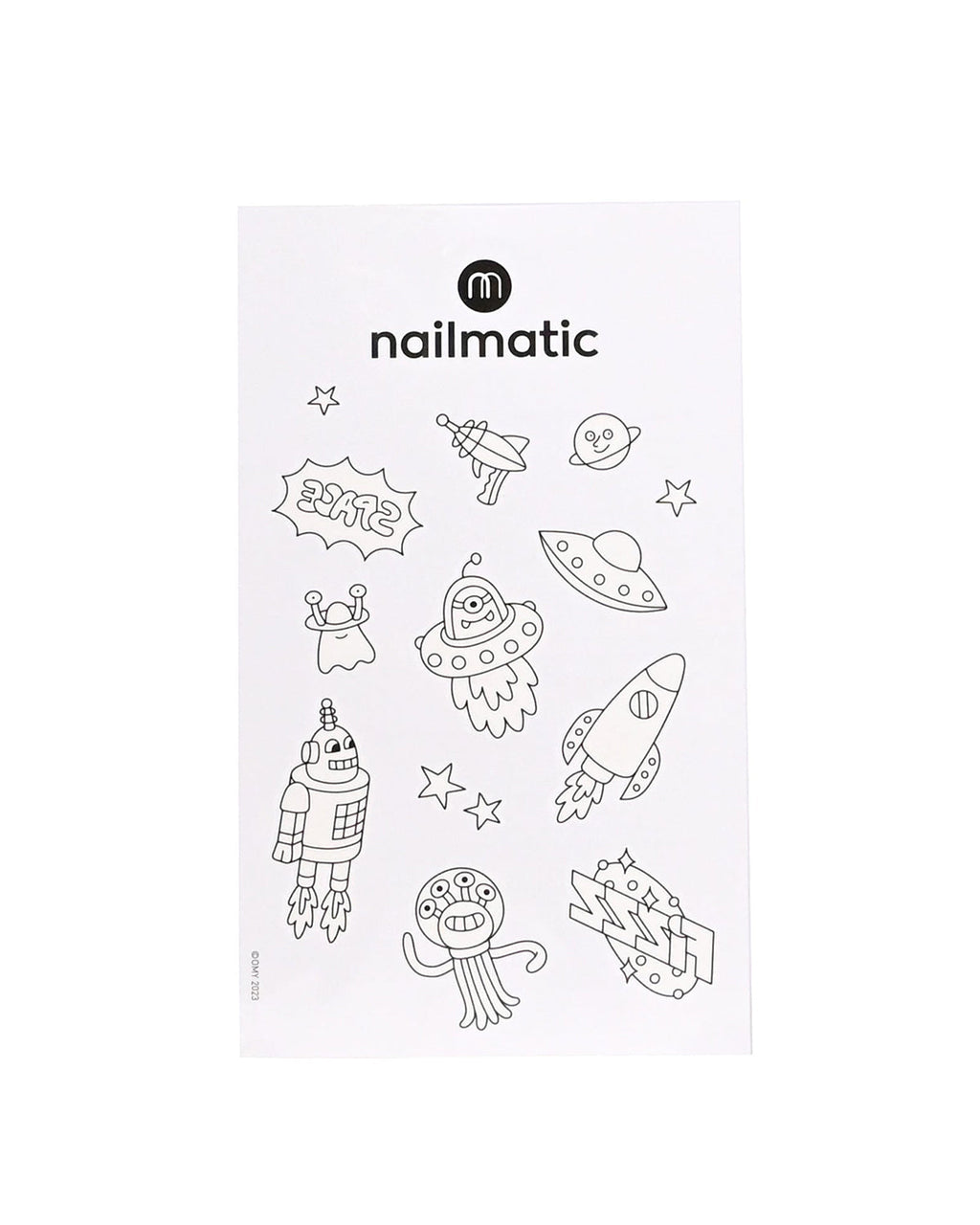Nailmatic Tattoo Temporary for Kids GALAXY | Playroom Avenue