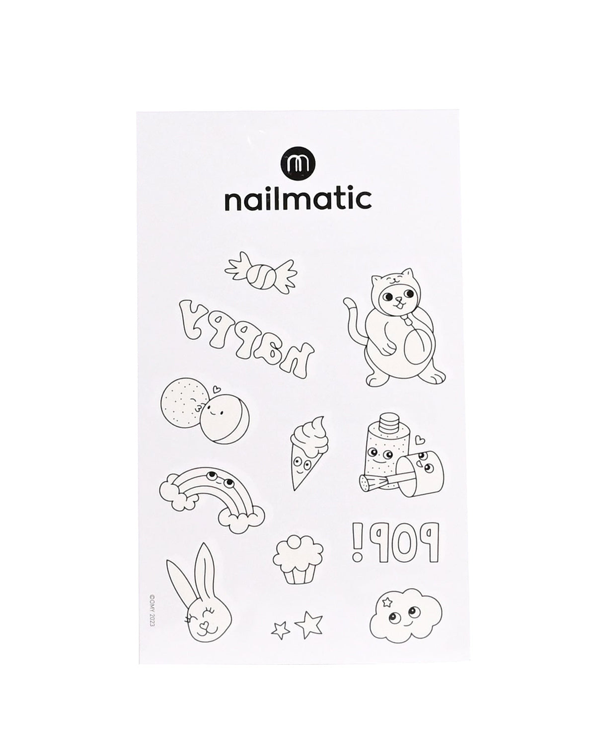 Nailmatic Tattoo Temporary for Kids KAWAI | Playroom Avenue
