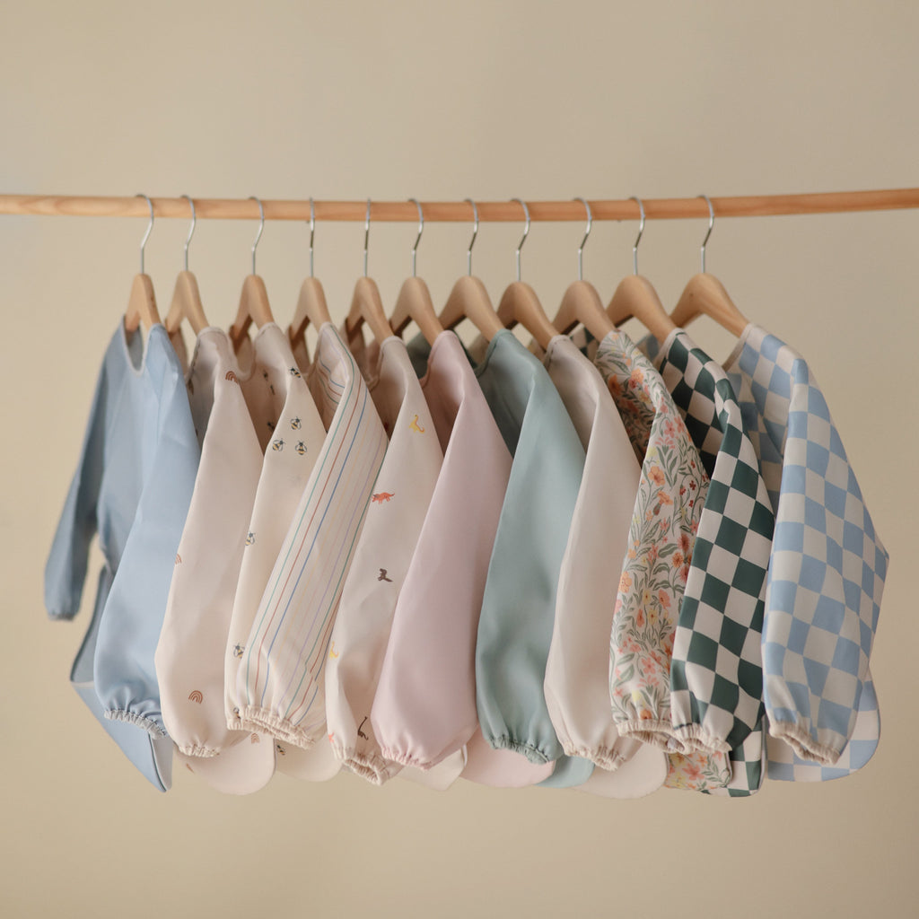 Mushie Long Sleeve Bib | Playroom Avenue