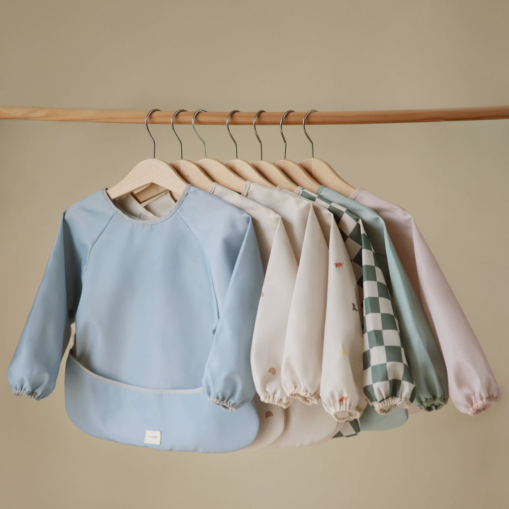 Mushie Long Sleeve Bib | Playroom Avenue