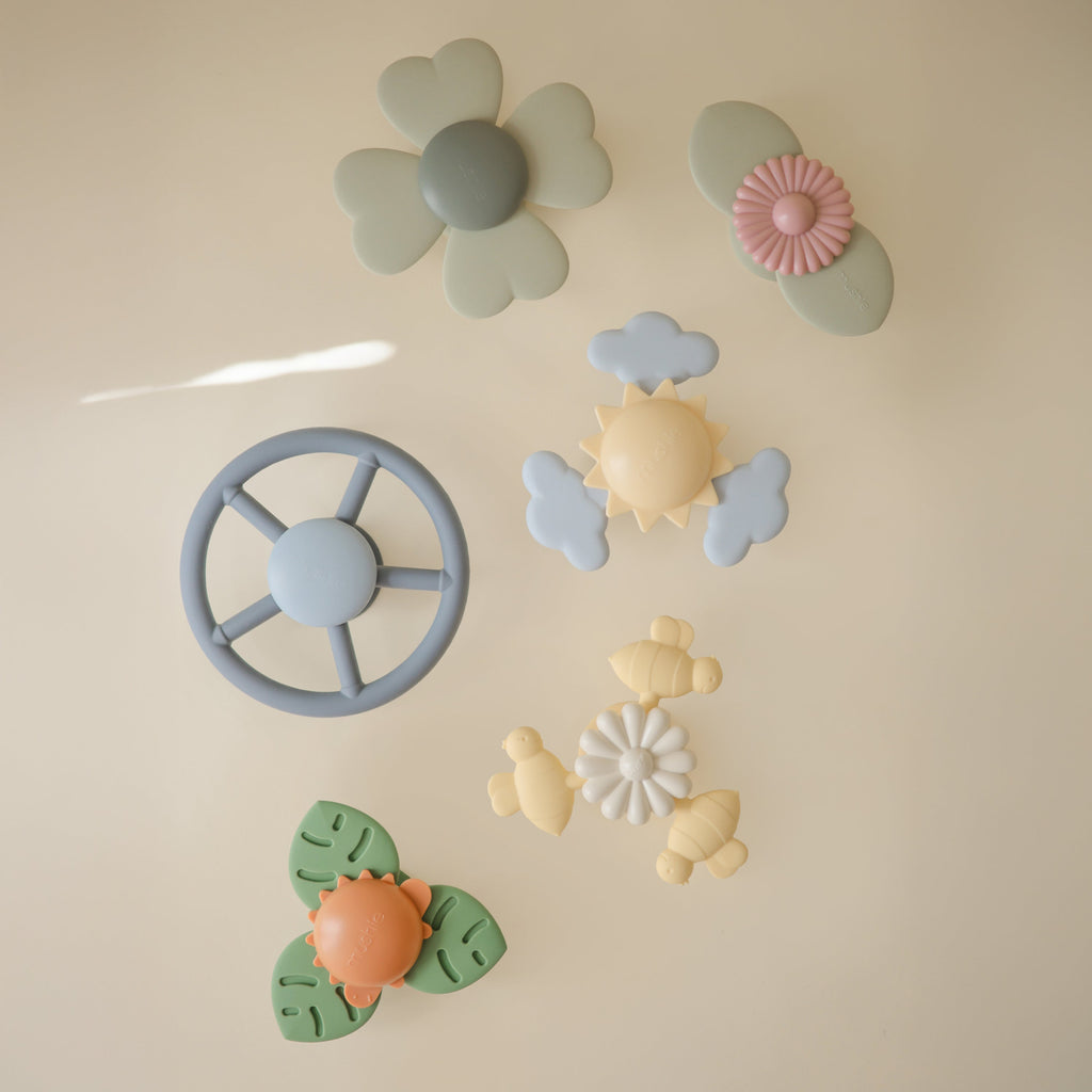Mushie Suction Spinner Toy | Playroom Avenue