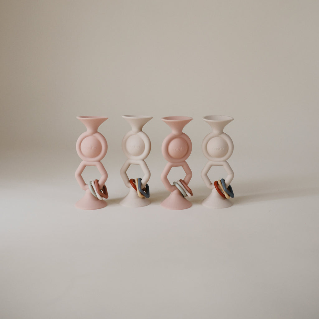 Mushie HexaPop Suction Toy | Playroom Avenue