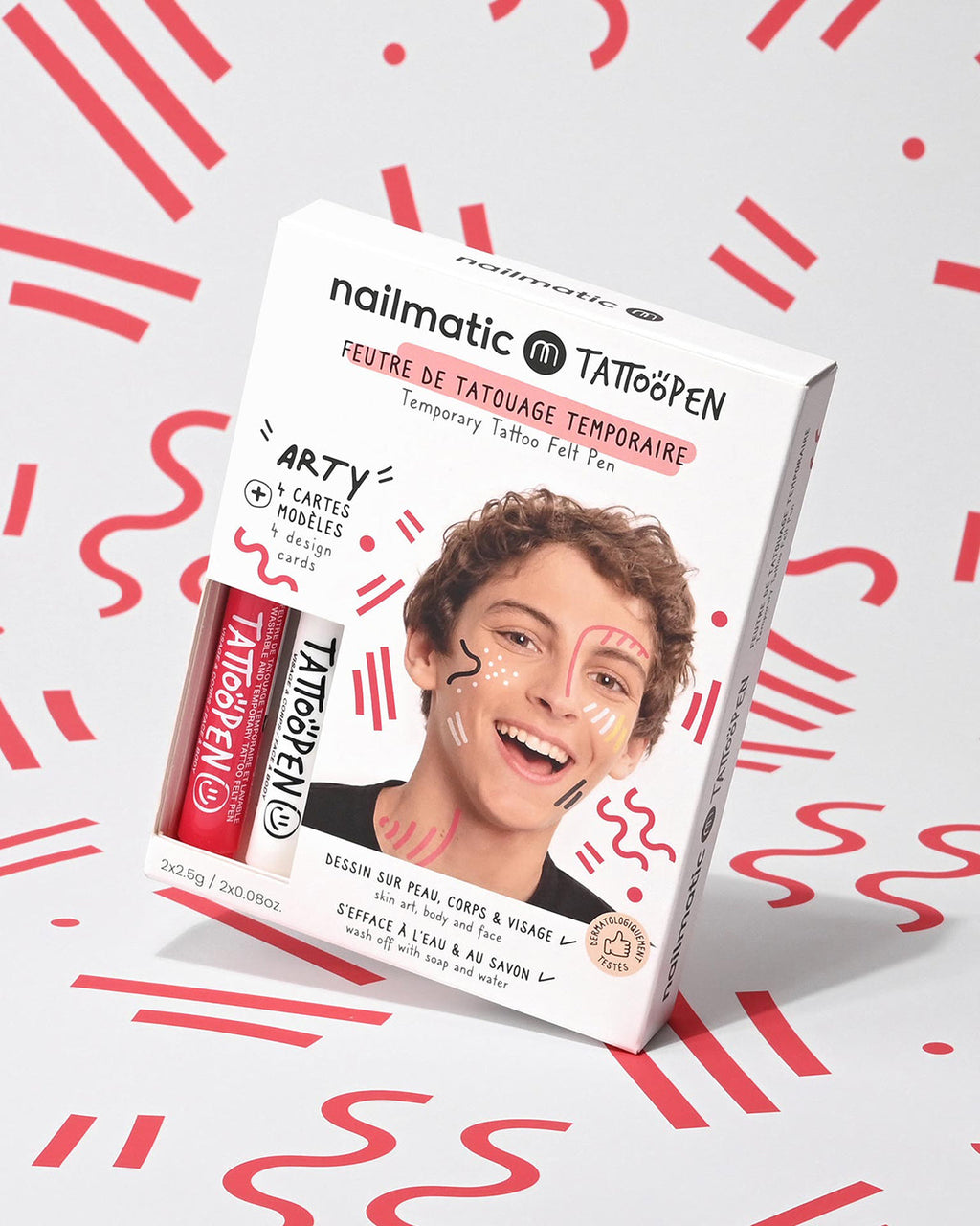 Nailmatic Tattoo Pen Set for Kids ARTY | Playroom Avenue