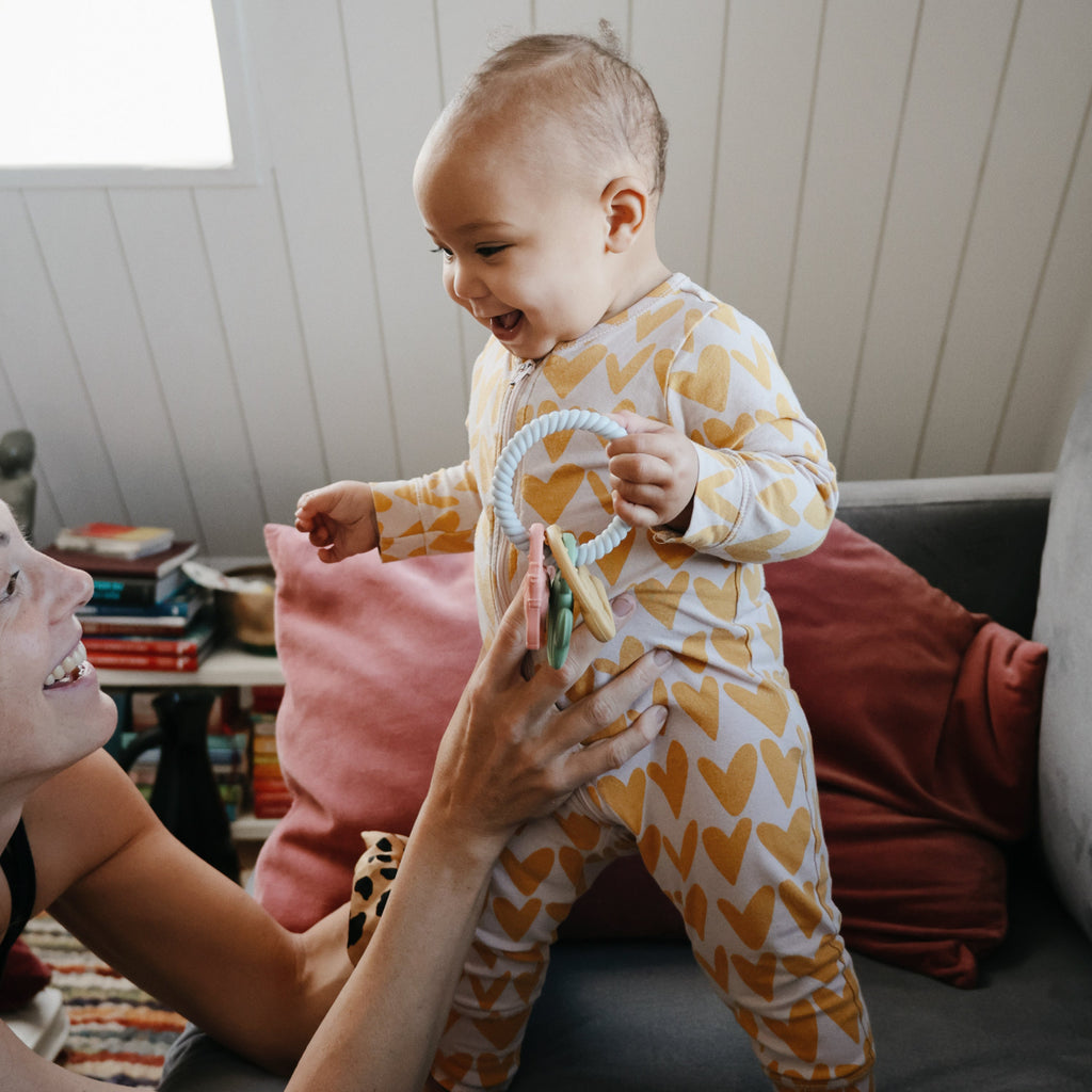 Mushie Teething Ring | Playroom Avenue