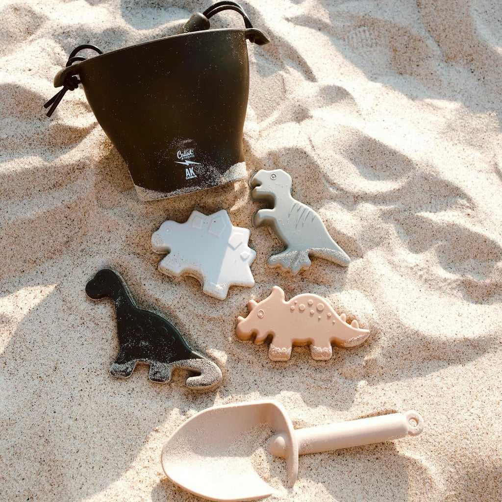 Calla and Friends AK Clothing x C&F Dino Silicone Beach Toy Set | Playroom Avenue