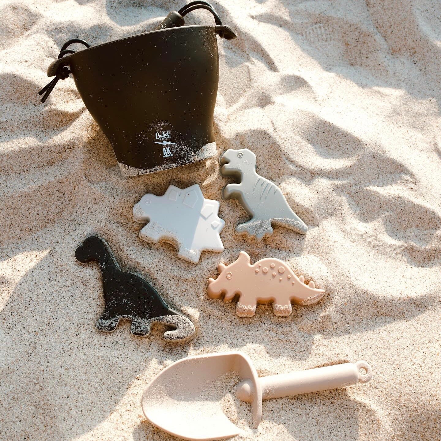 Calla and Friends AK Clothing x C&F Dino Silicone Beach Toy Set | Playroom Avenue
