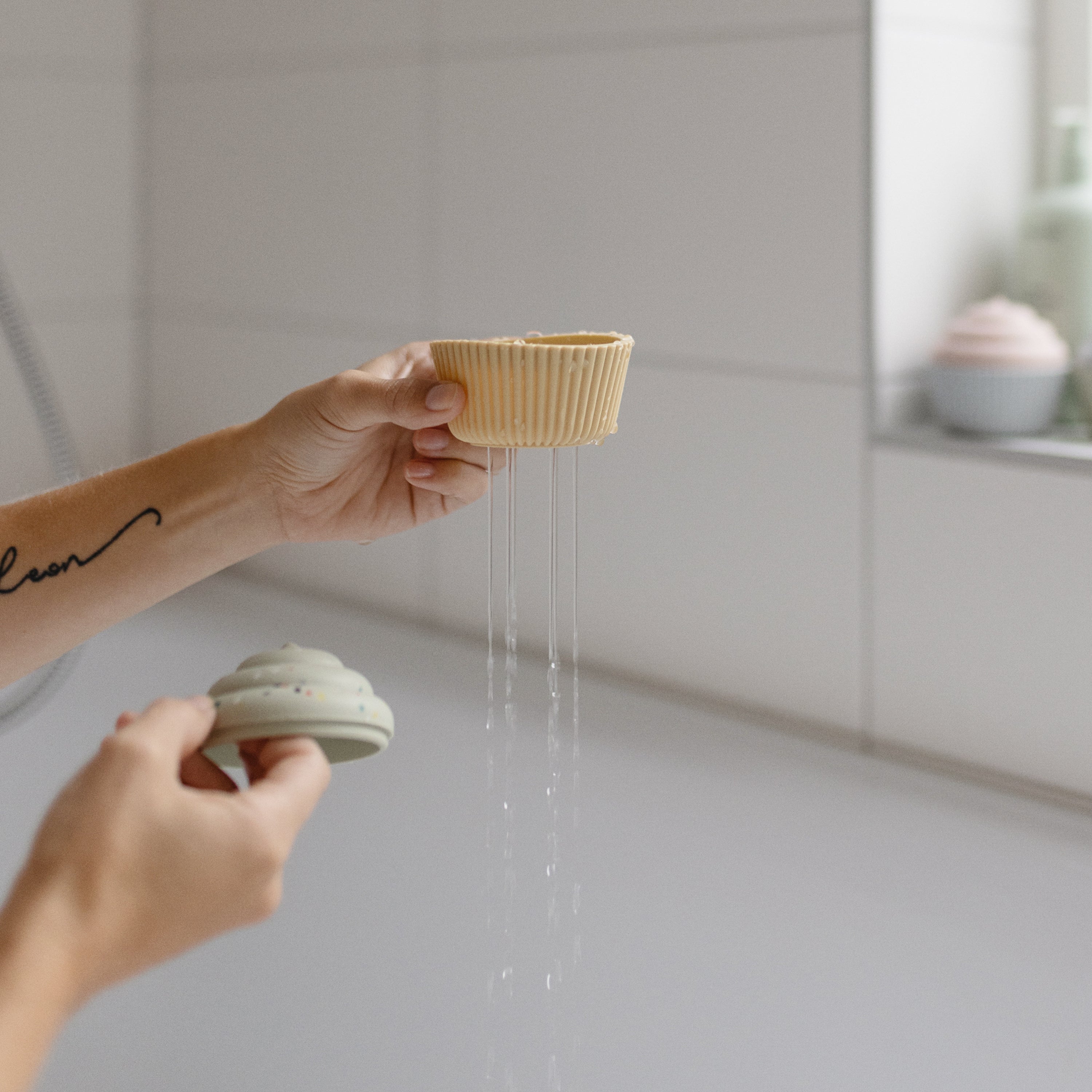 Mushie Mix and Match Cupcake Toy | Playroom Avenue