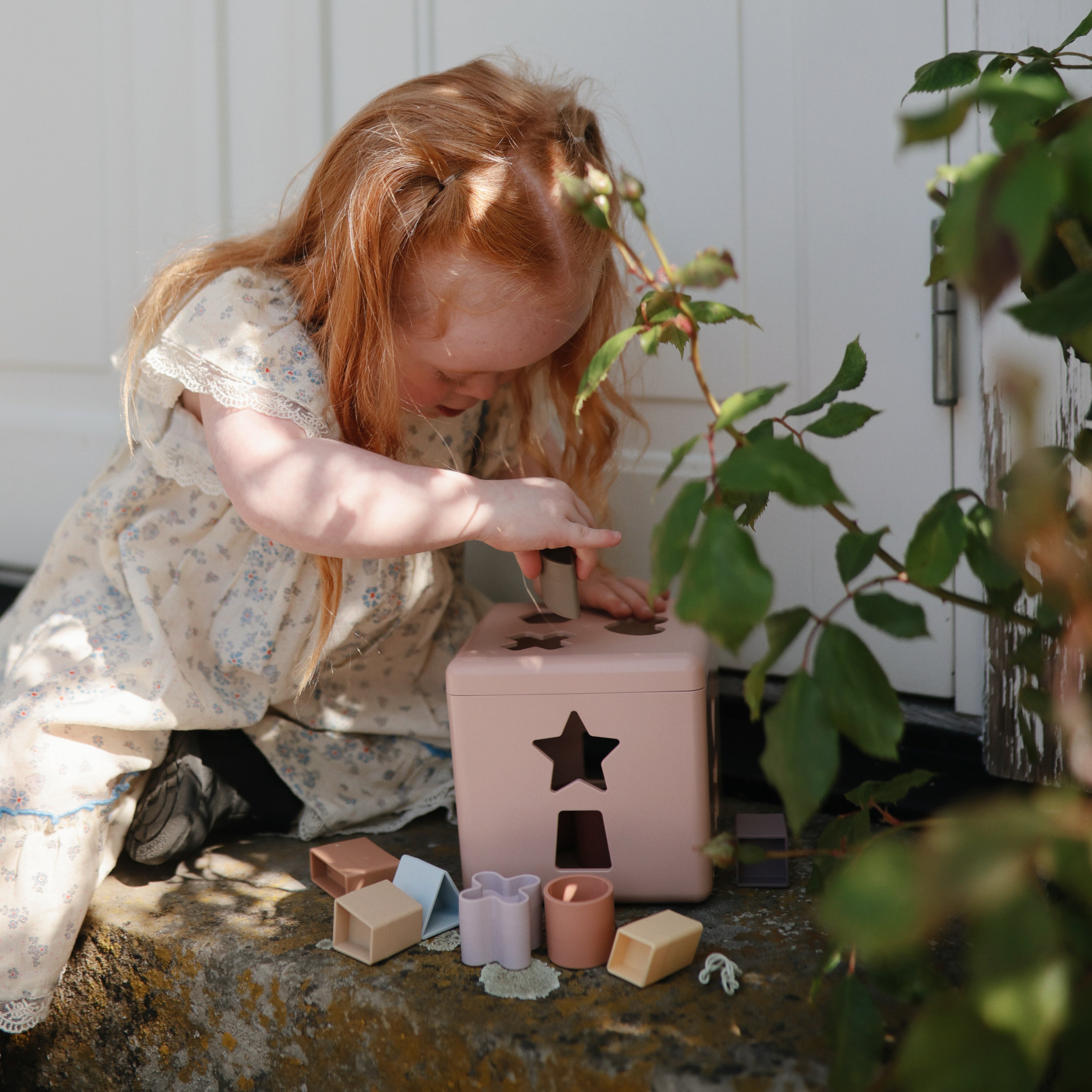 Mushie Shape Sorting Box | Playroom Avenue