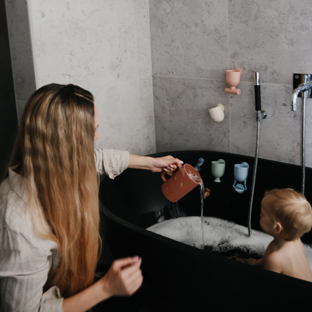 Mushie Pour and Play Bath Set | Playroom Avenue