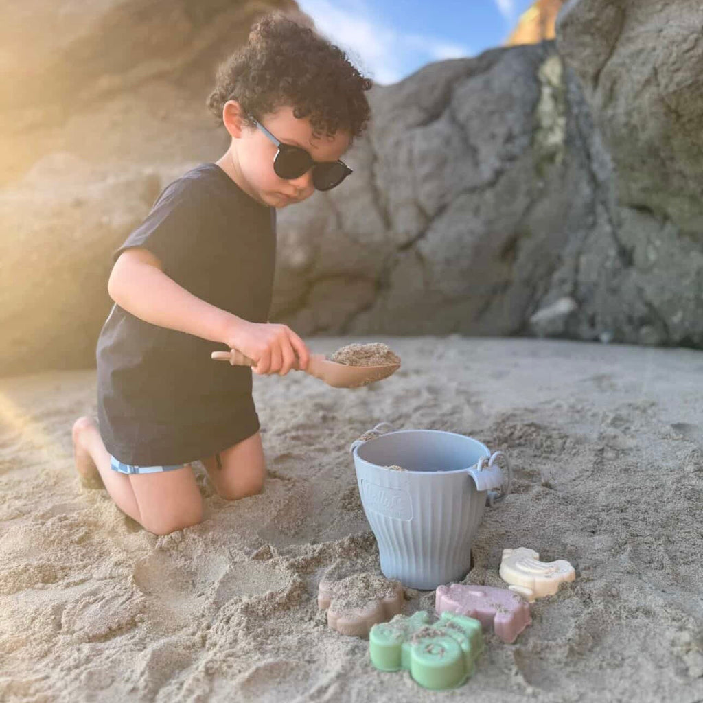 Calla and Friends Hazel's Farm Silicone Beach Toy Set | Playroom Avenue