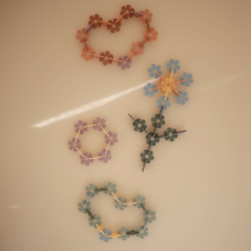 Mushie HEX Connect Building Toy Set | Playroom Avenue