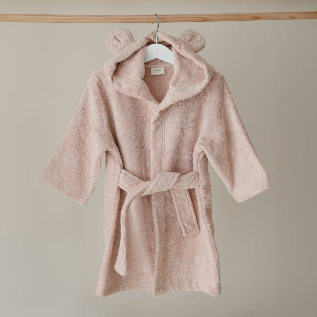 Mushie Bear Robe | Playroom Avenue