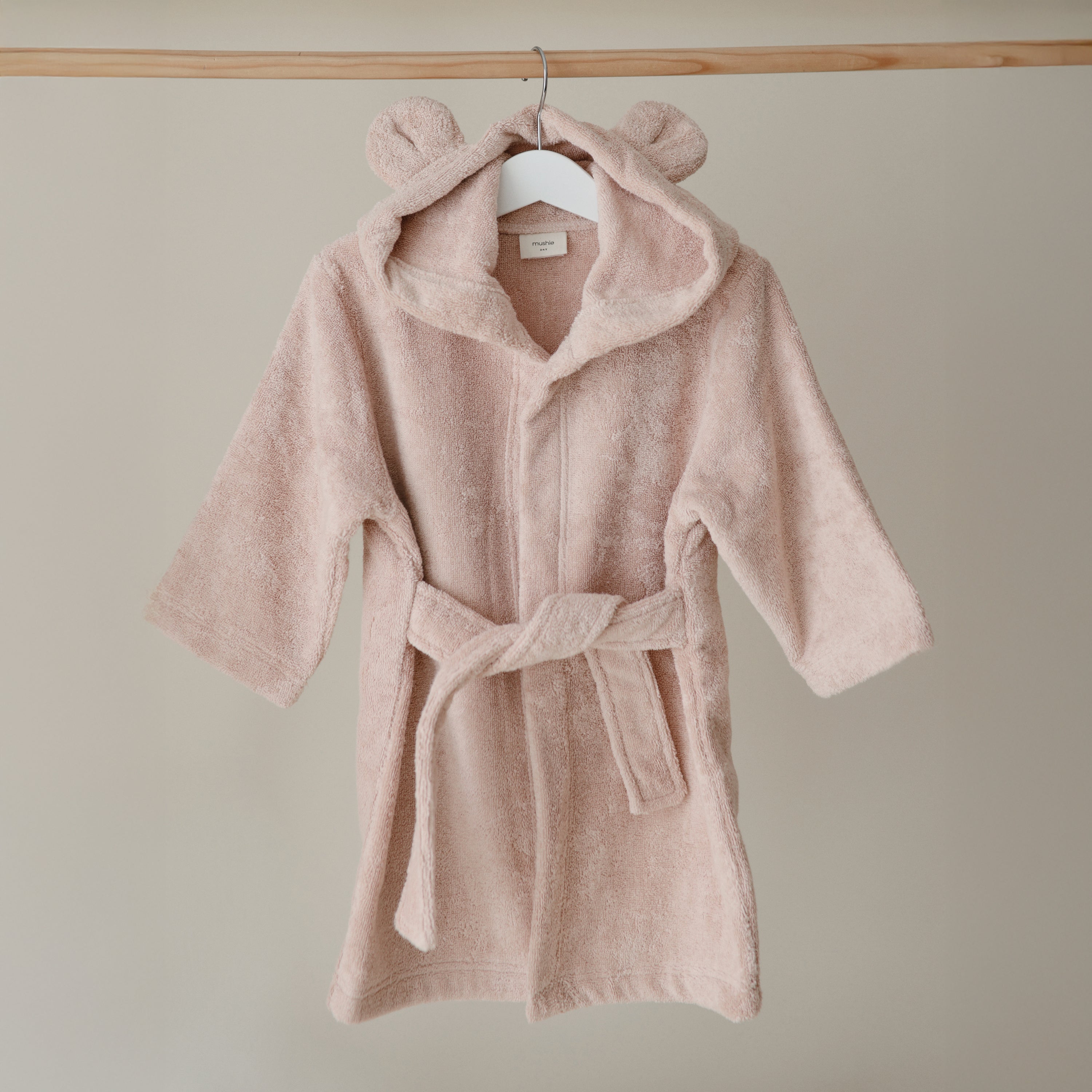 Mushie Bear Robe | Playroom Avenue