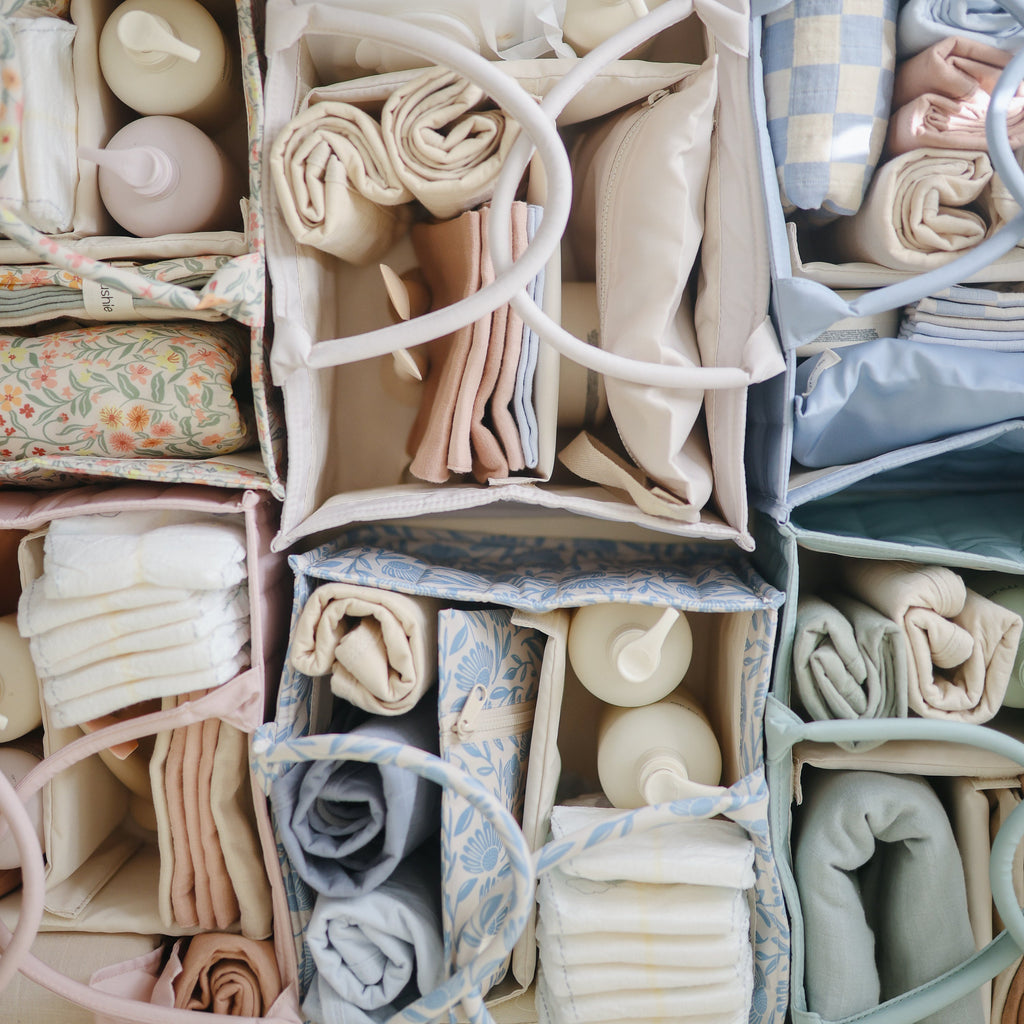 Mushie Diaper Caddy | Playroom Avenue