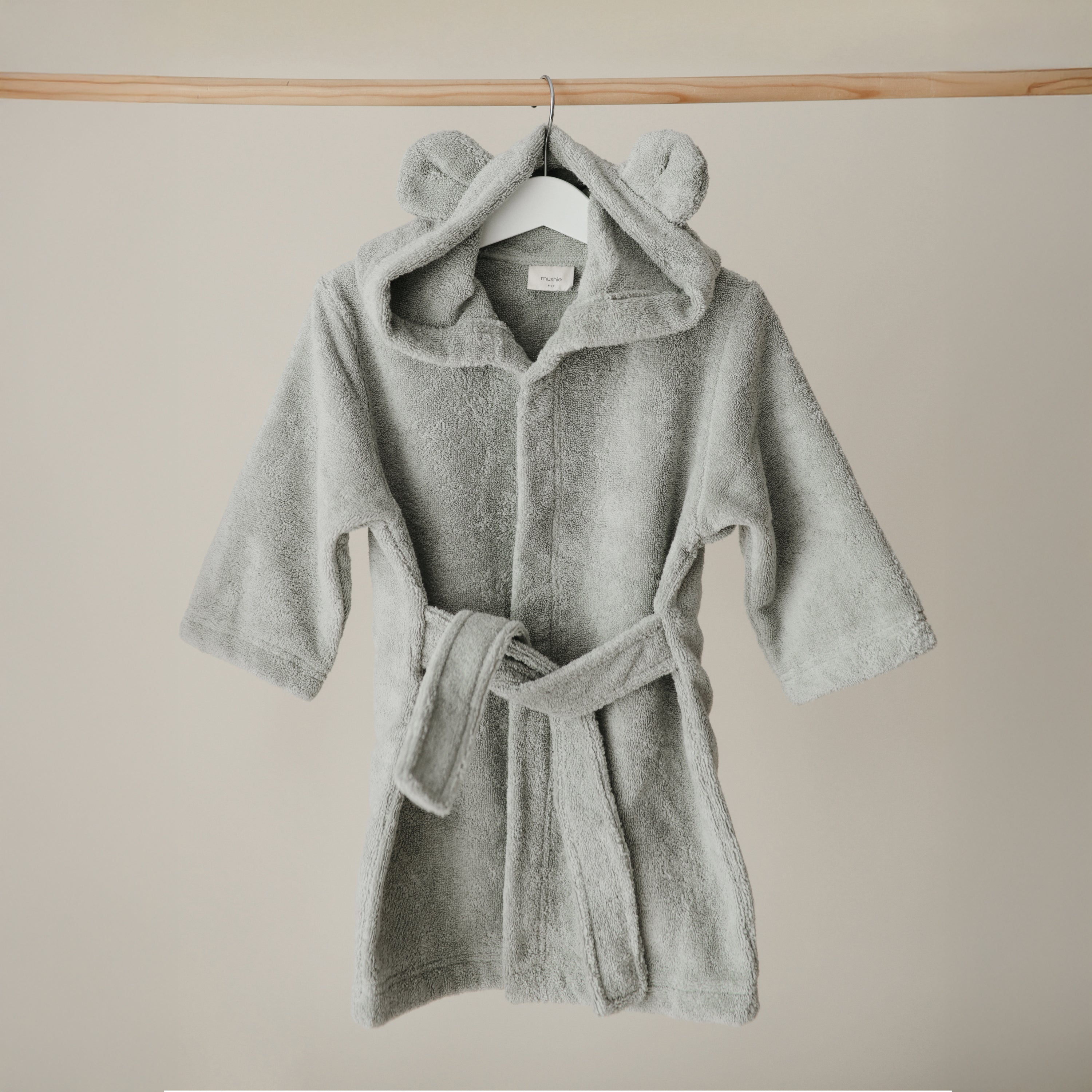 Mushie Bear Robe | Playroom Avenue