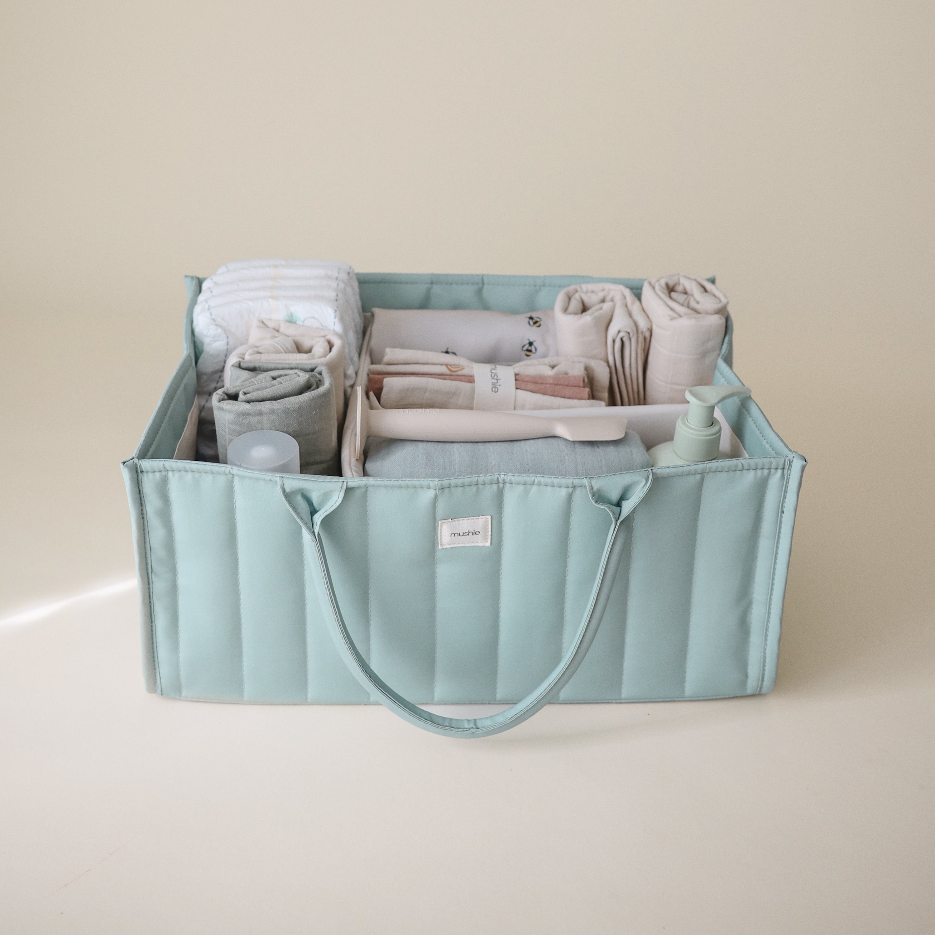 Mushie Diaper Caddy | Playroom Avenue