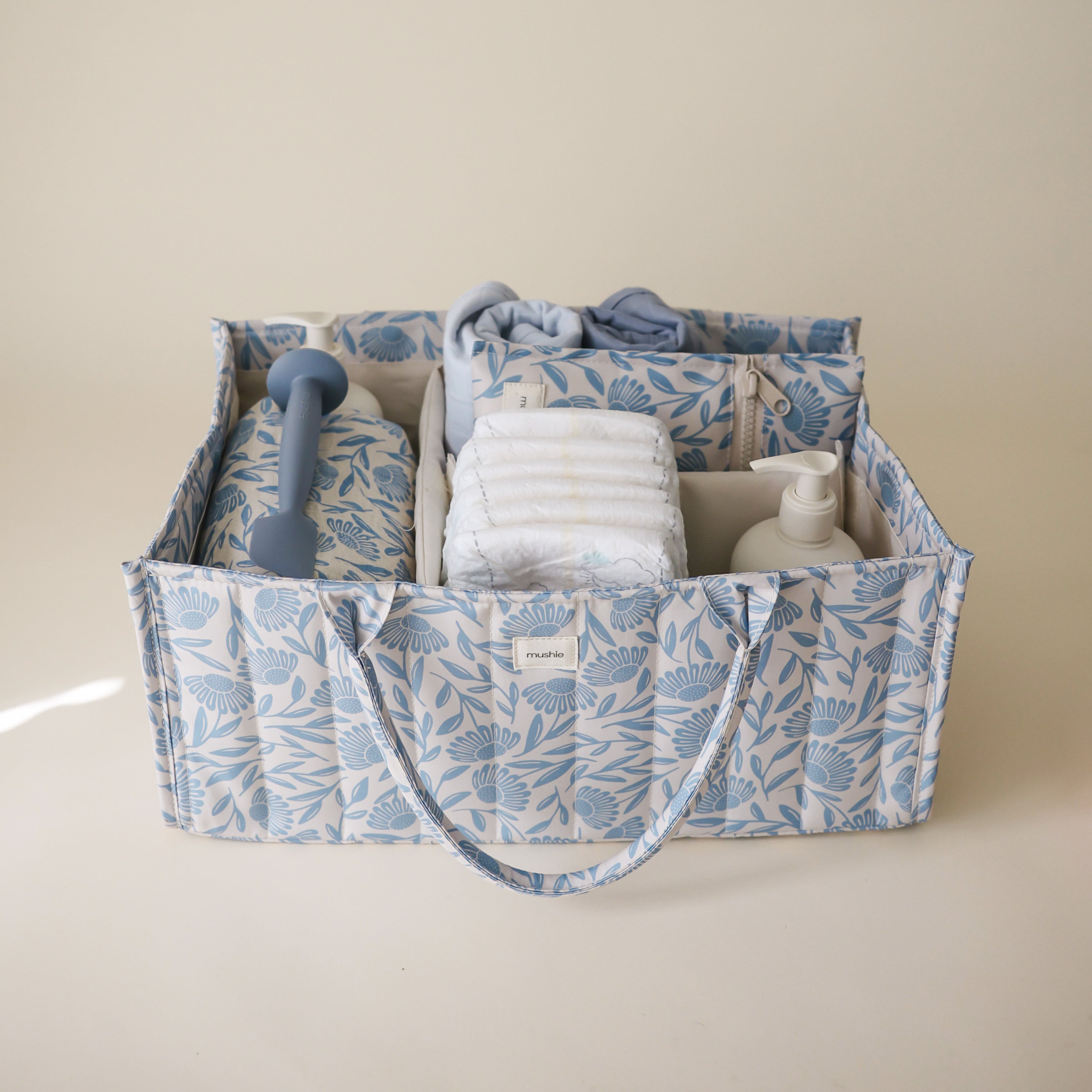 Mushie Diaper Caddy | Playroom Avenue