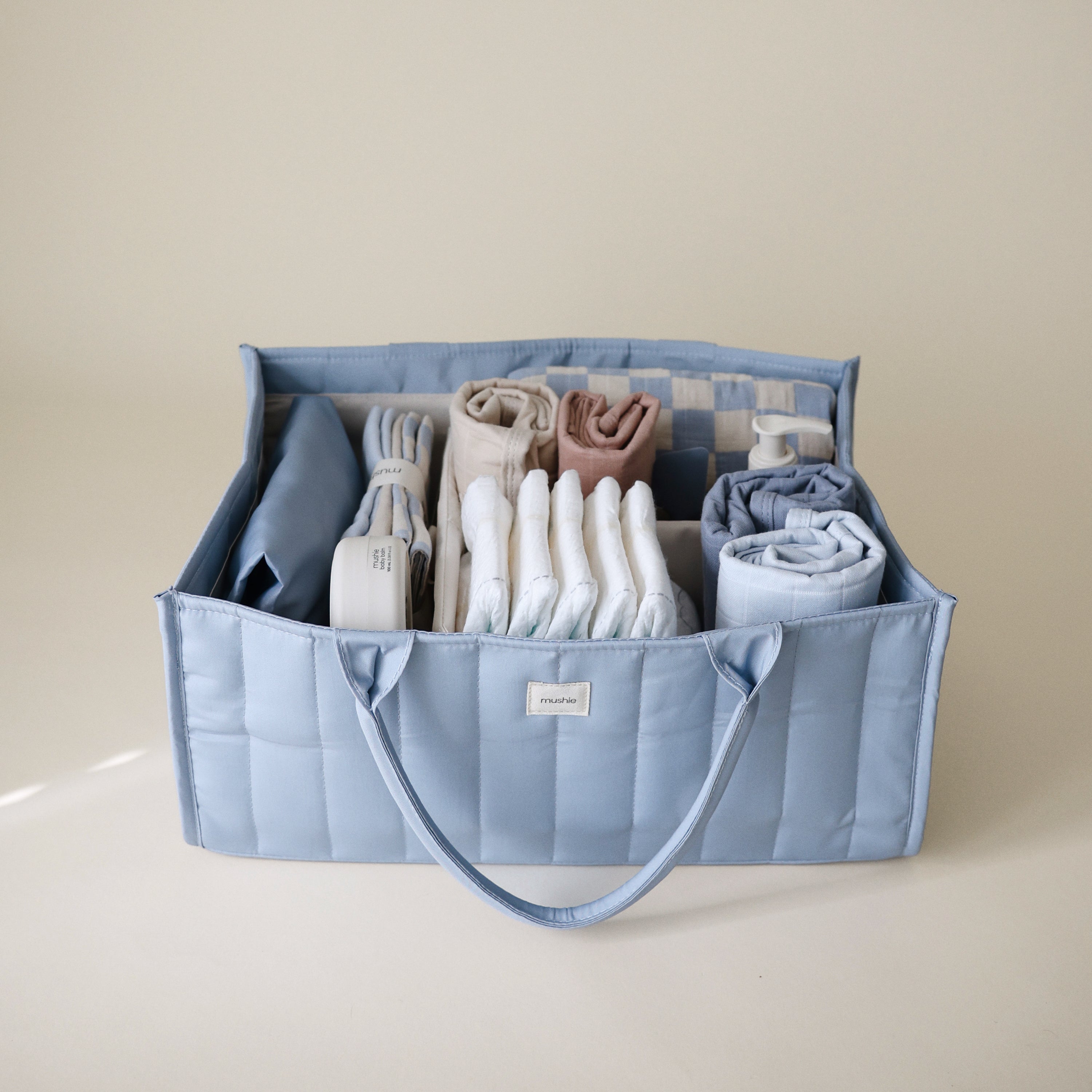Mushie Diaper Caddy | Playroom Avenue