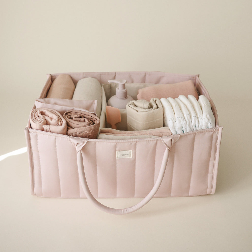 Mushie Diaper Caddy | Playroom Avenue