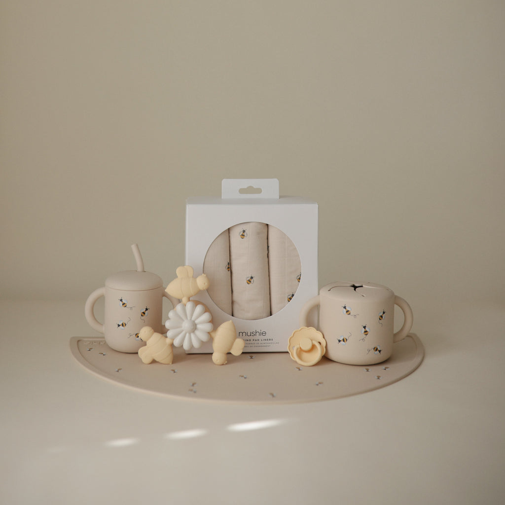 Mushie Suction Spinner Toy | Playroom Avenue