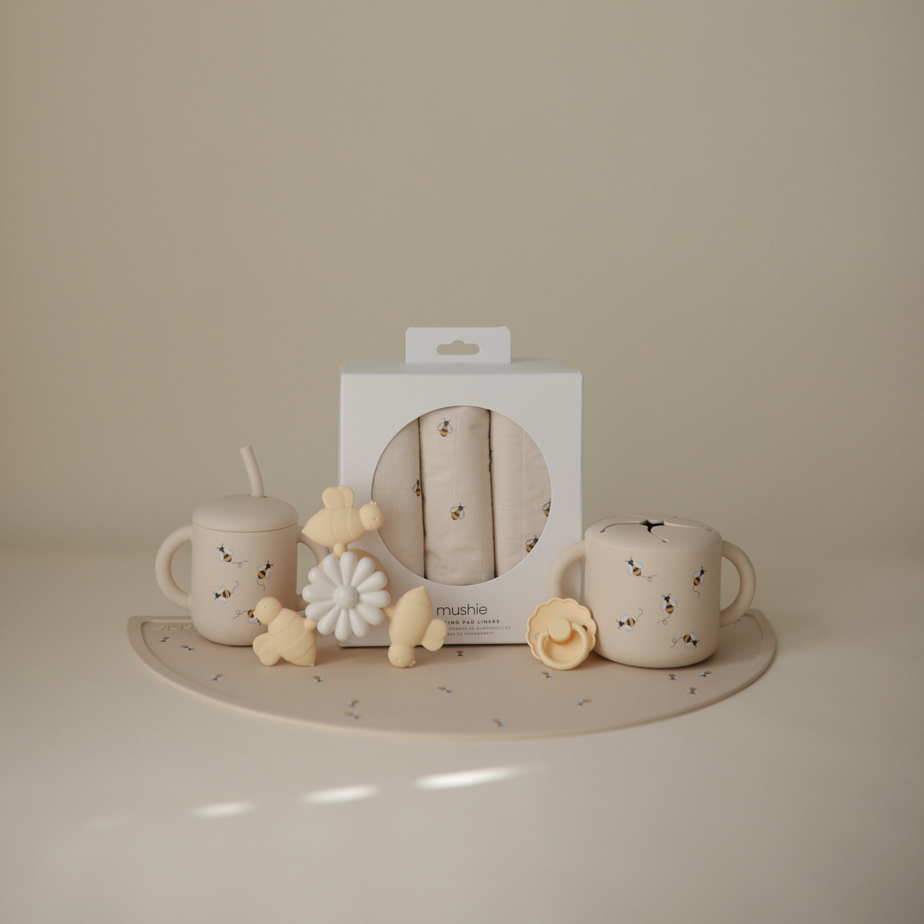 Mushie Suction Spinner Toy | Playroom Avenue