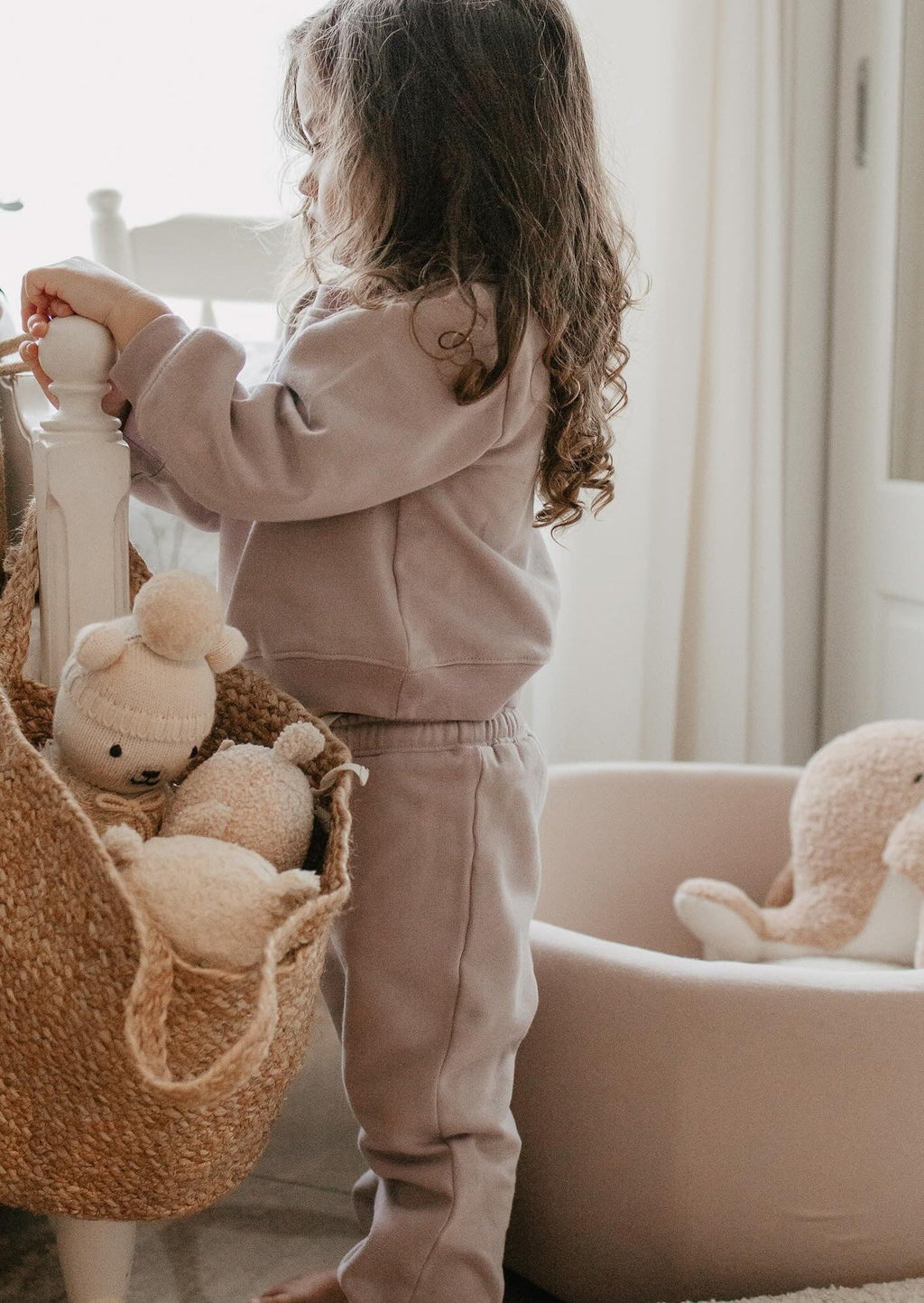 La Petit Lapin Finley | Cotton Fleece Sweatsuit Set | Petit Lapin | Bark | Playroom Avenue