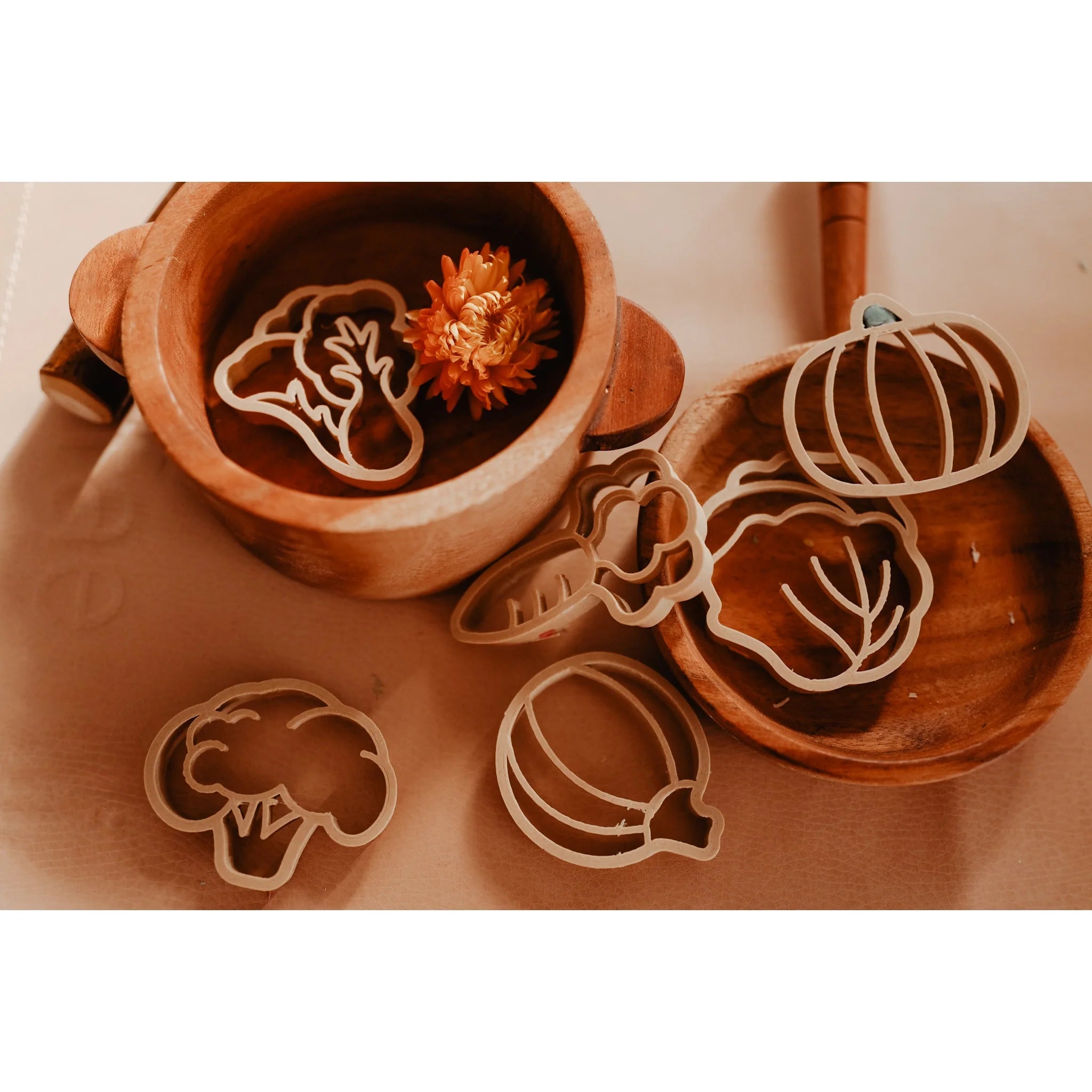 Mini Vegetable Eco Cutter Set (6 Pieces) | Playroom Avenue