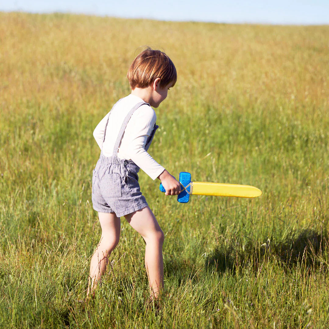 Sarah's Silks Blue Soft Sword | Playroom Avenue