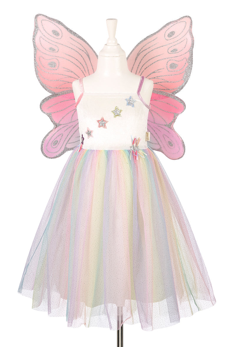 Souza Louanne Fairy Costume – Dress and Wings Set (multicolor) | Playroom Avenue