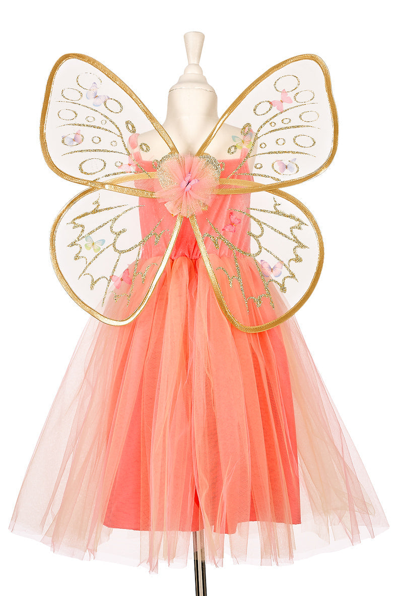 Souza Joanna Fairy Costume–Dress and Wings Set (orange) | Playroom Avenue