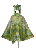 Souza T rex Green Dragon Costume Cape for Kids | Playroom Avenue