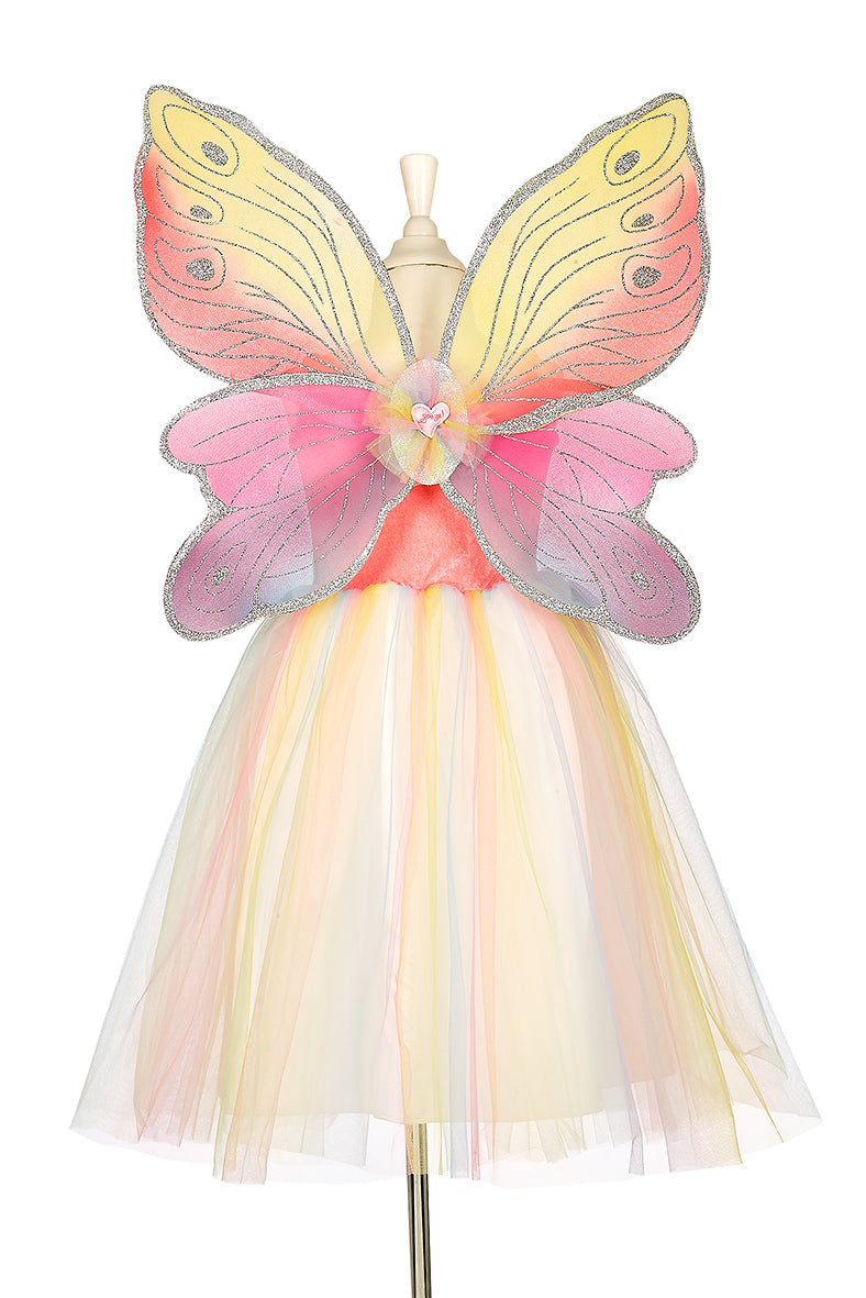 Souza Valerie Fairy Costume – Dress and Wings Set (multicolor) | Playroom Avenue