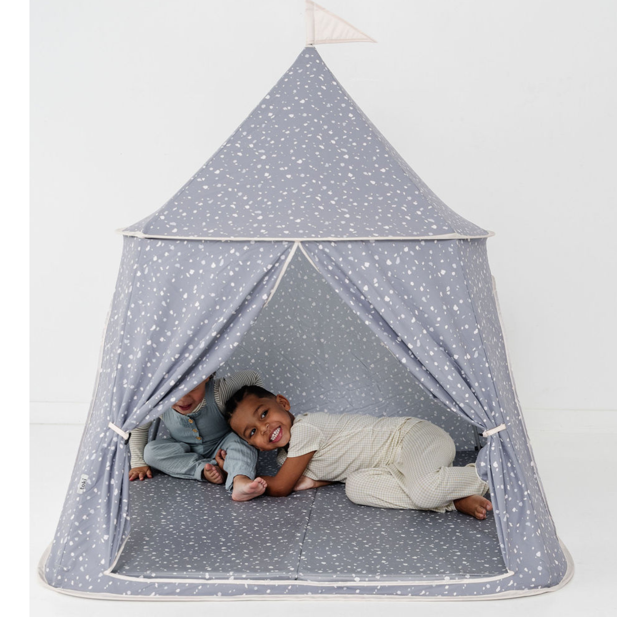 Toki Kids Terrazzo Slate Play Tent | Playroom Avenue