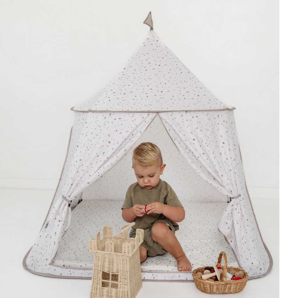 Toki Kids Terrazzo Chalk Play Tent | Playroom Avenue