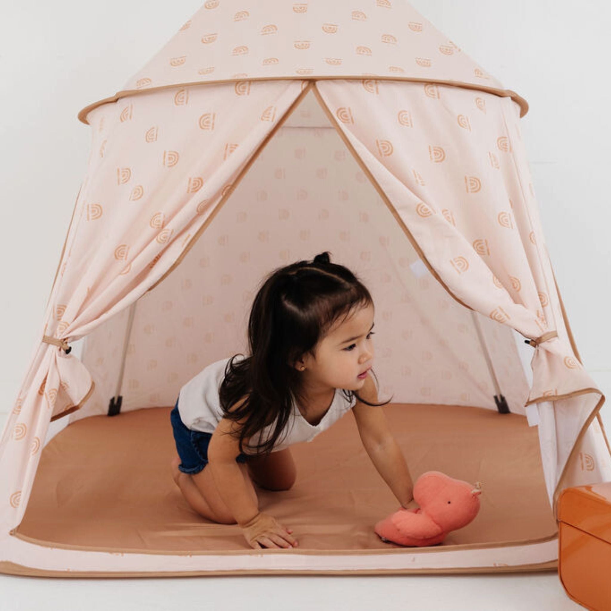 Toki Kids Rainbow Peach Play Tent | Playroom Avenue