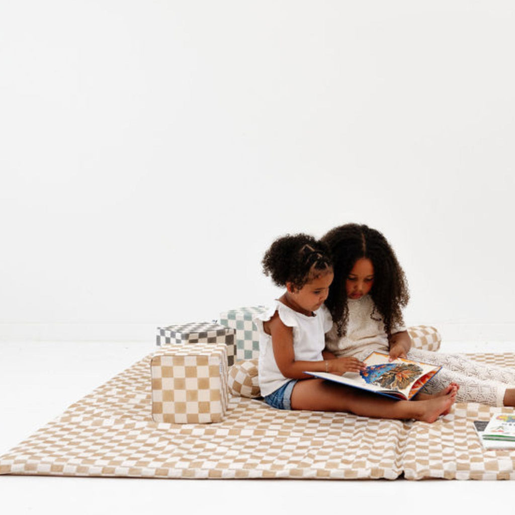 Toki Kids Checker Toffee Play Cube | Playroom Avenue