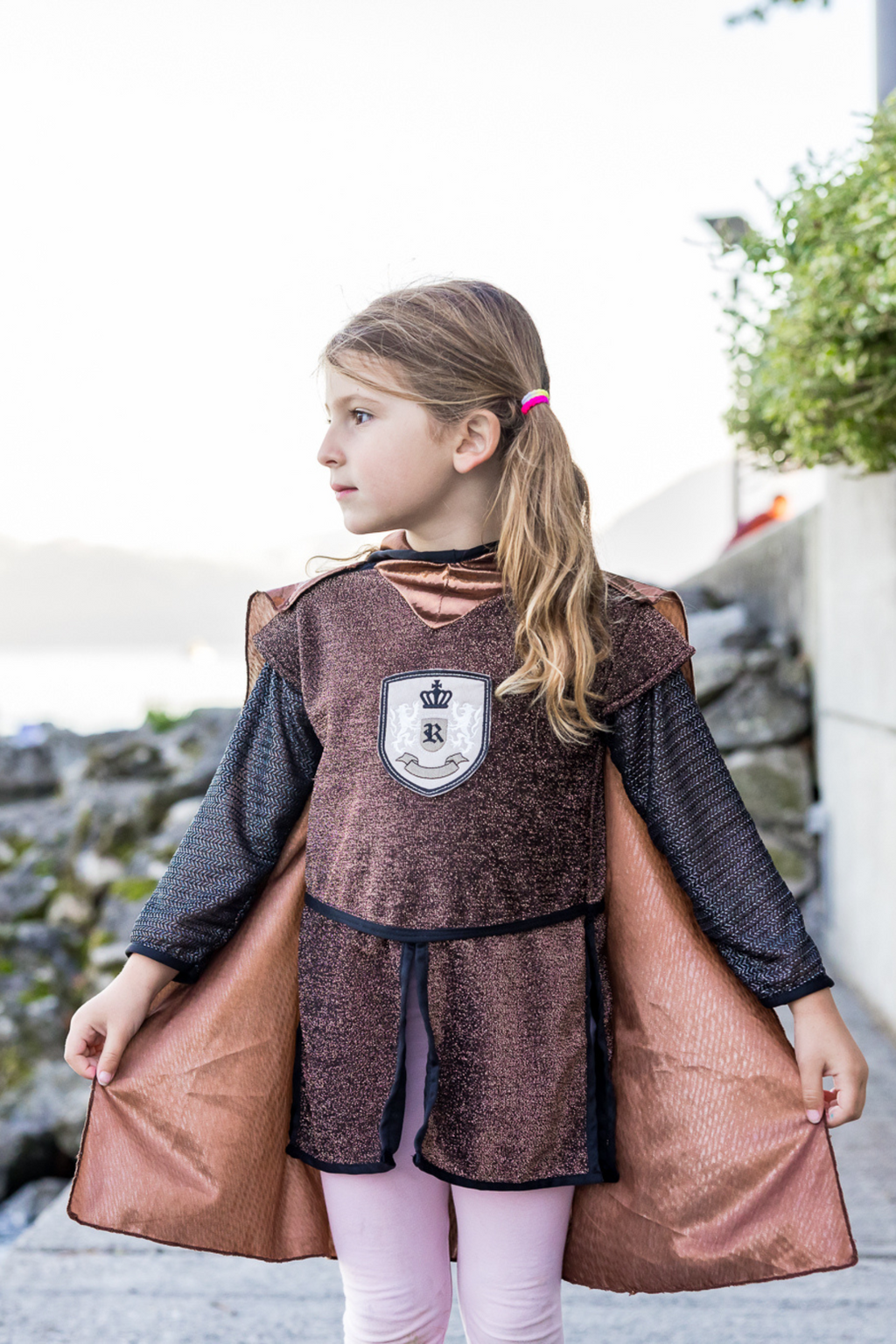 Great Pretenders Brilliant Copper Knight Tunic with Cape | Playroom Avenue