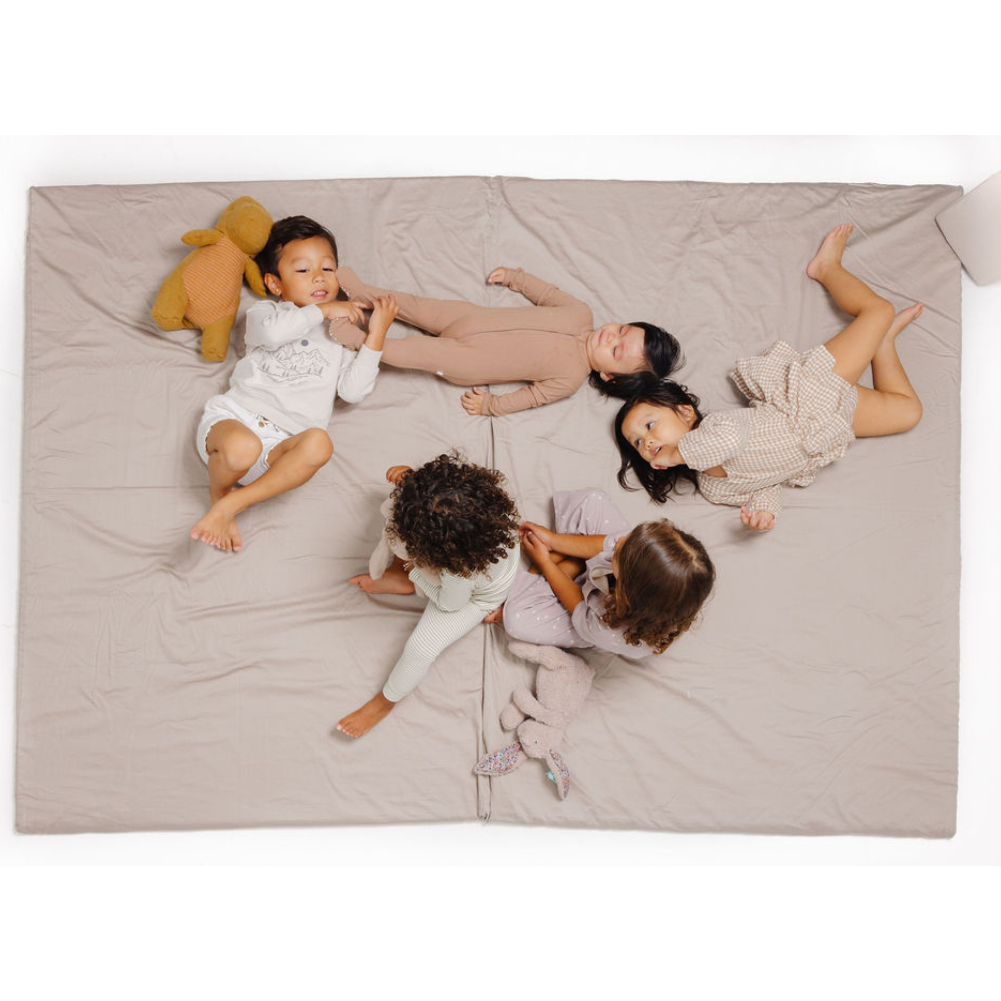 Toki Kids Cloud + Sandcastle Organic Cotton Mat | Playroom Avenue