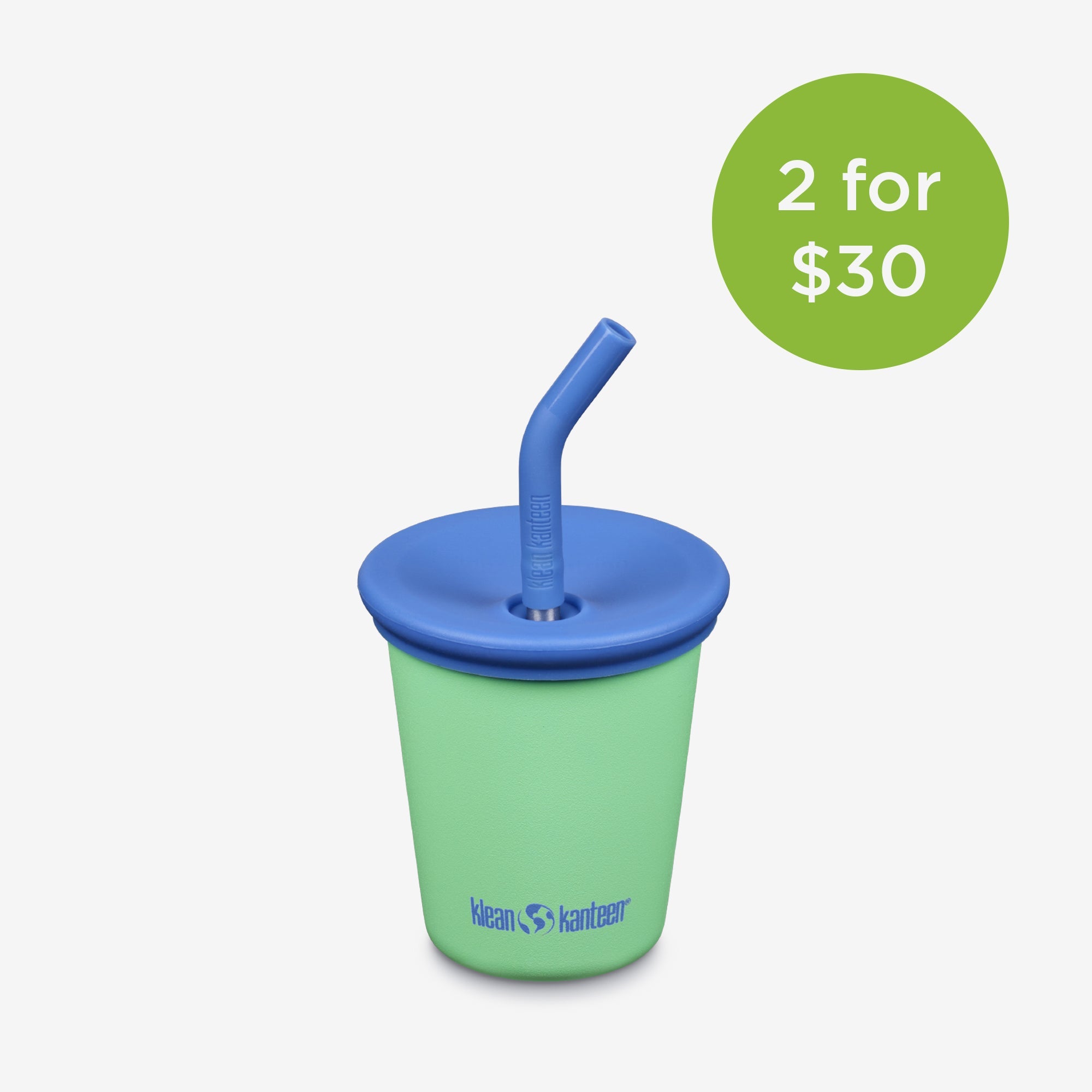 Klean Kanteen 10oz Kid's Cup with Straw Lid | Playroom Avenue