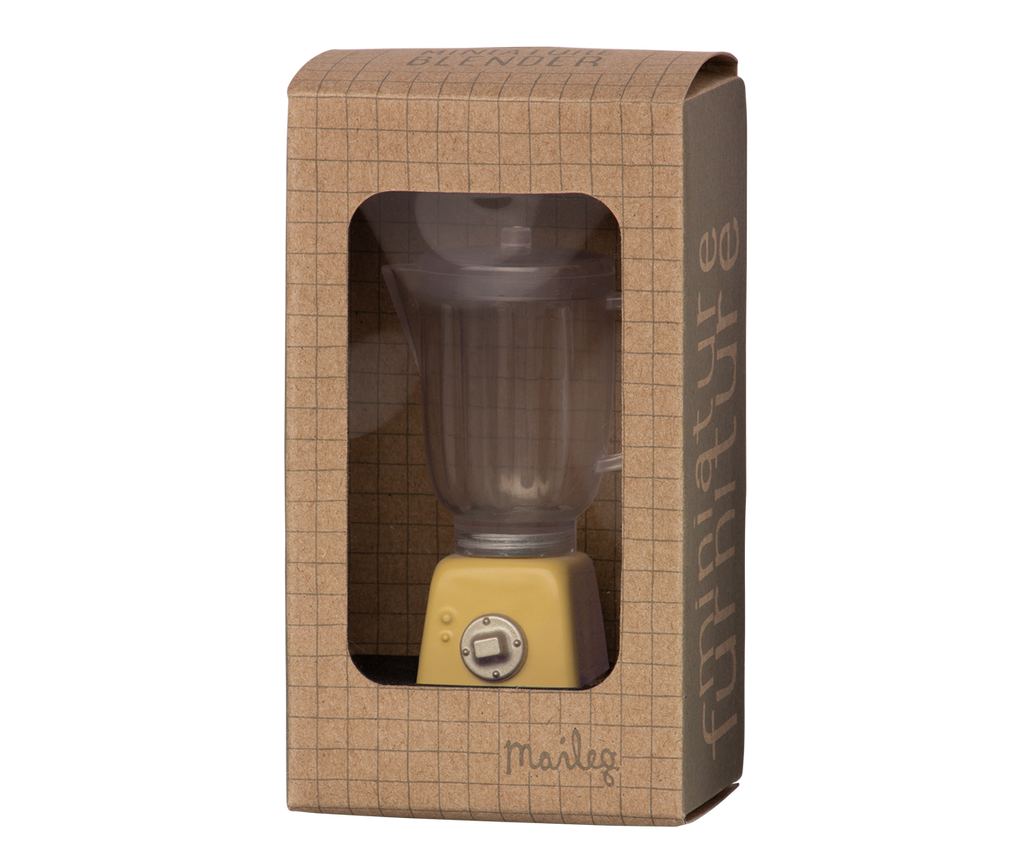 Maileg Blender Miniature, Yellow | Playroom Avenue