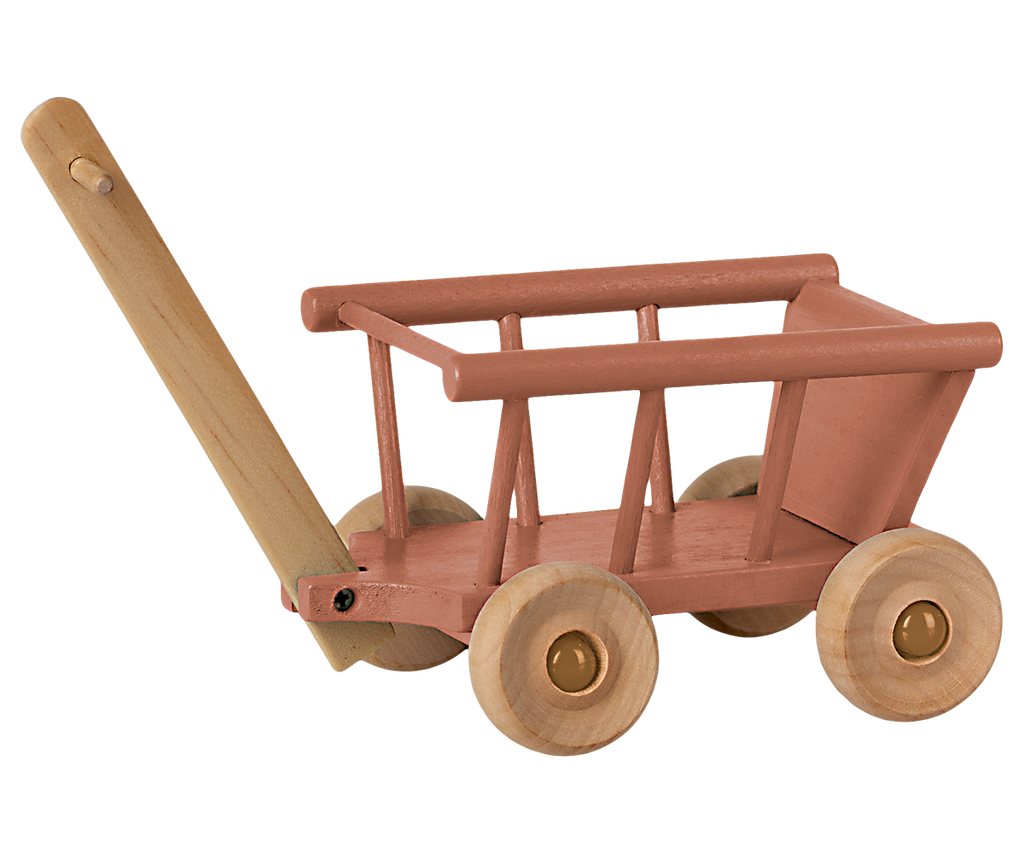 Maileg Micro Wagon - Dusty Rose | Playroom Avenue